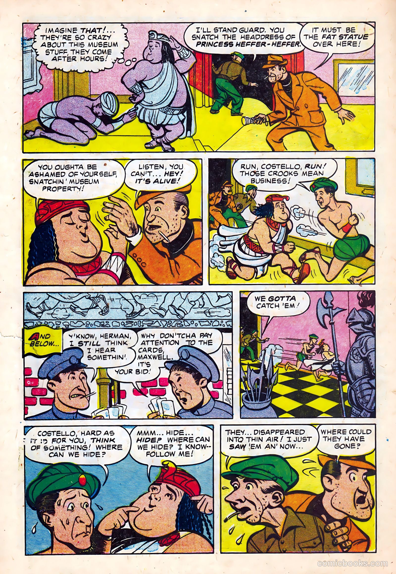 Abbott and Costello Comics #30 (1955) — page 10 of 36