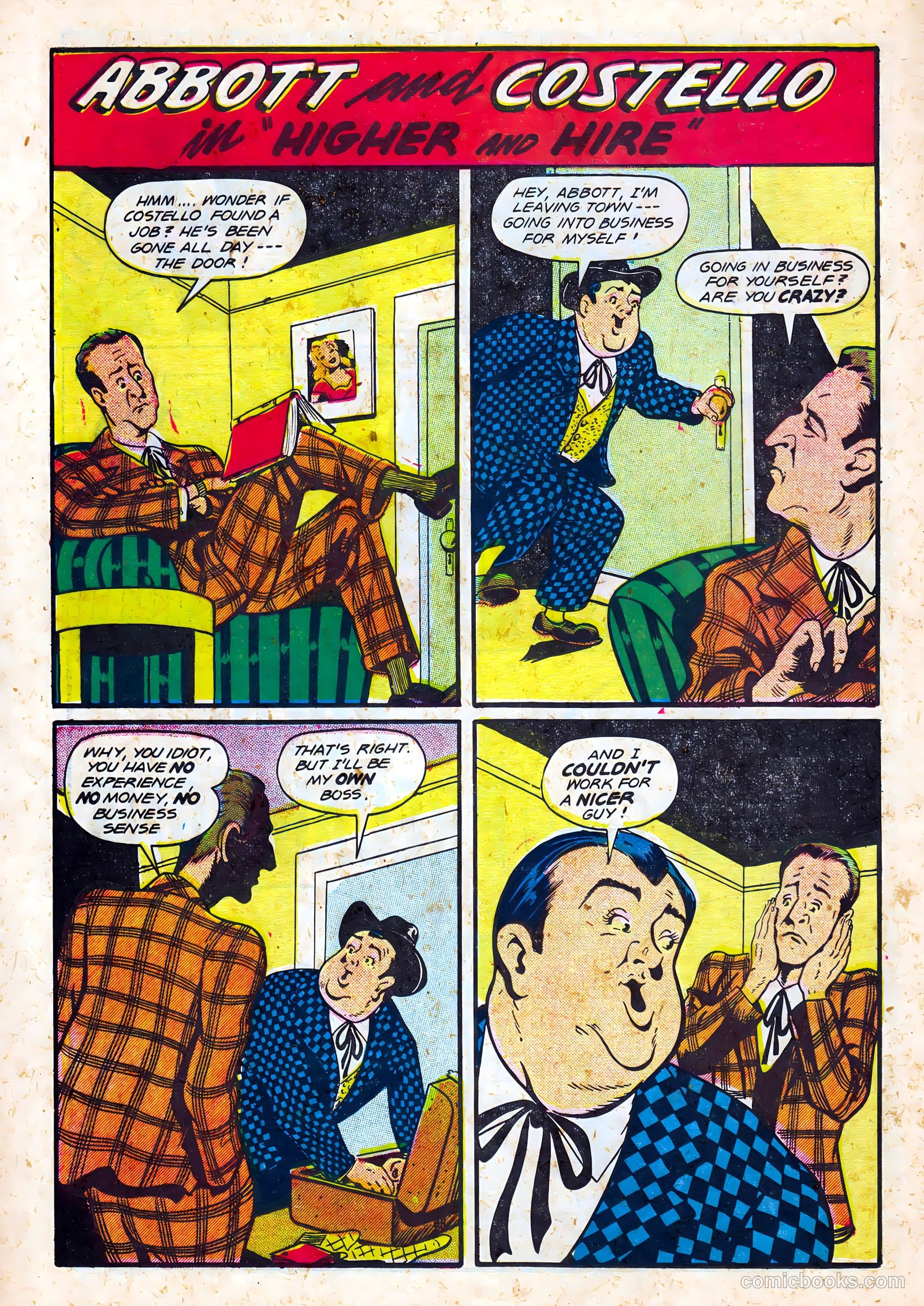 Abbott and Costello Comics #30 (1955) — page 16 of 36