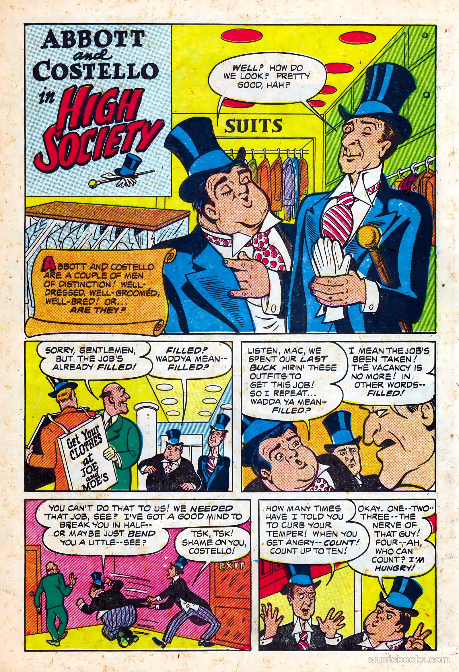 Abbott and Costello Comics #30 (1955) — page 17 of 36
