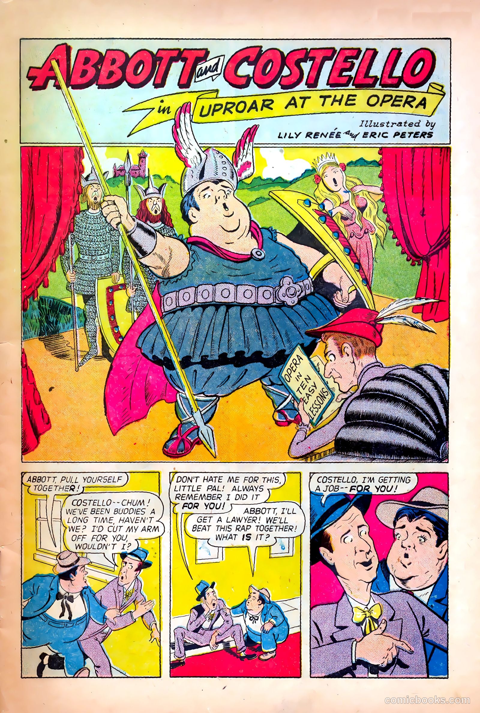 Abbott and Costello Comics #31 (1955) — page 3 of 36