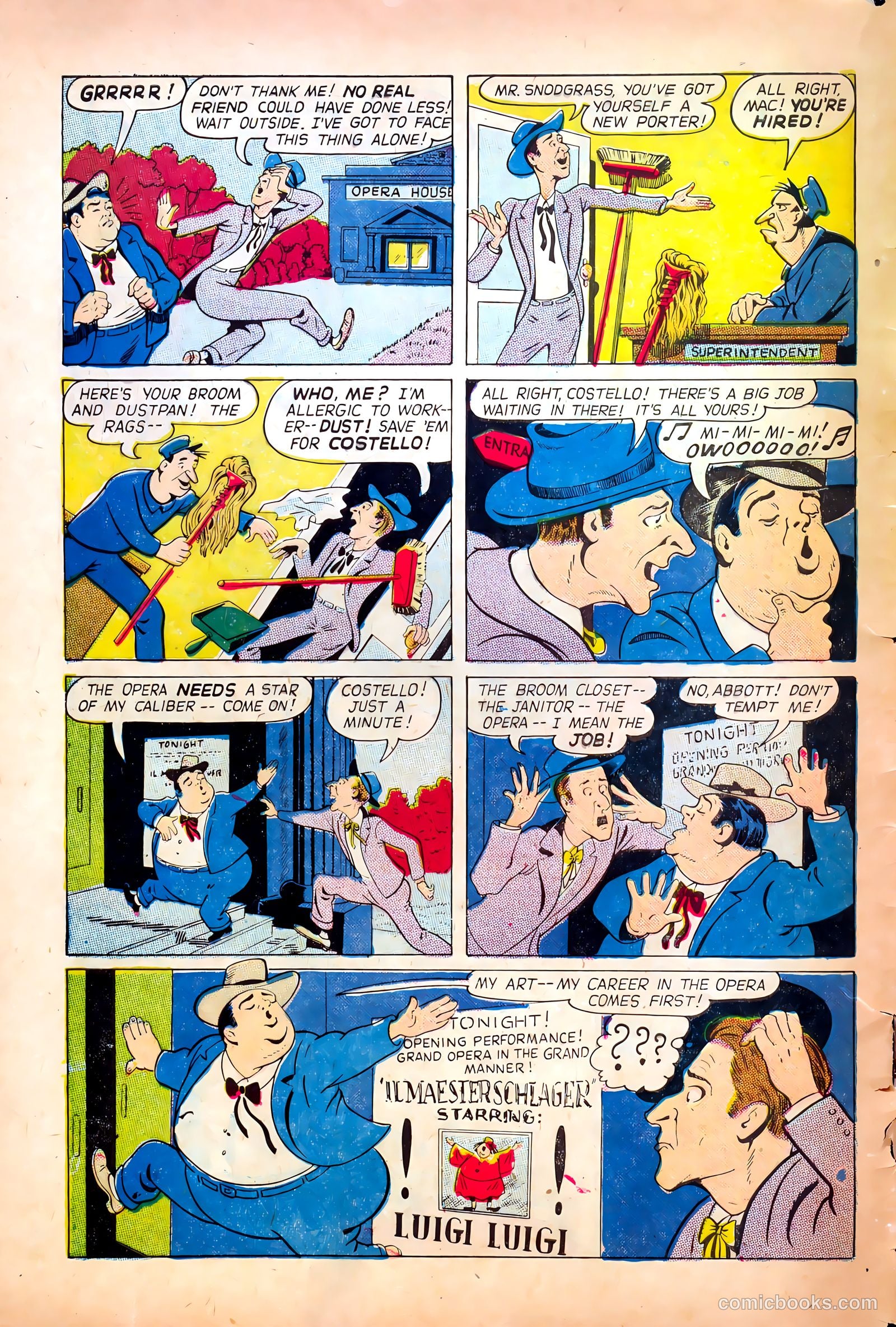 Abbott and Costello Comics #31 (1955) — page 4 of 36