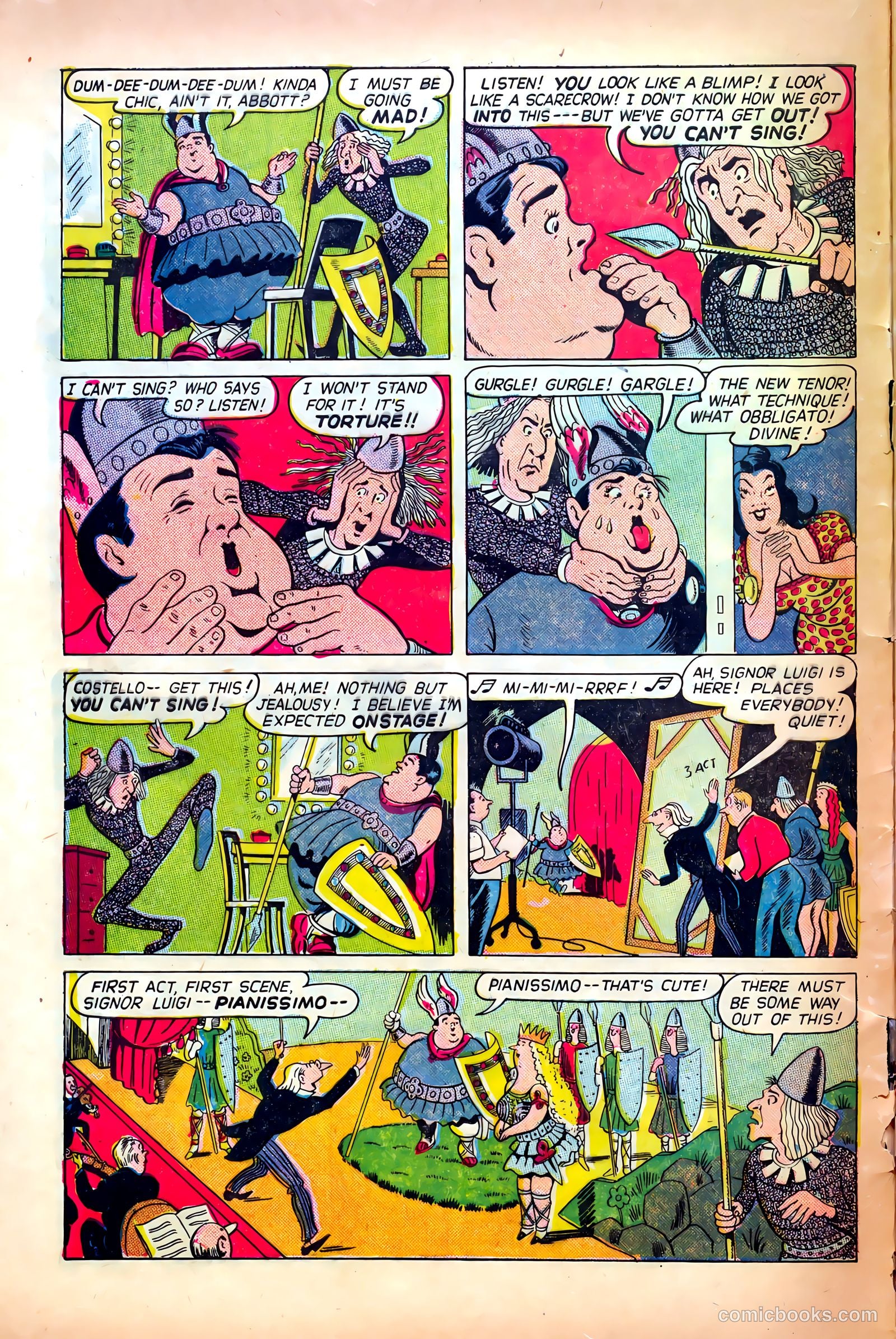Abbott and Costello Comics #31 (1955) — page 6 of 36