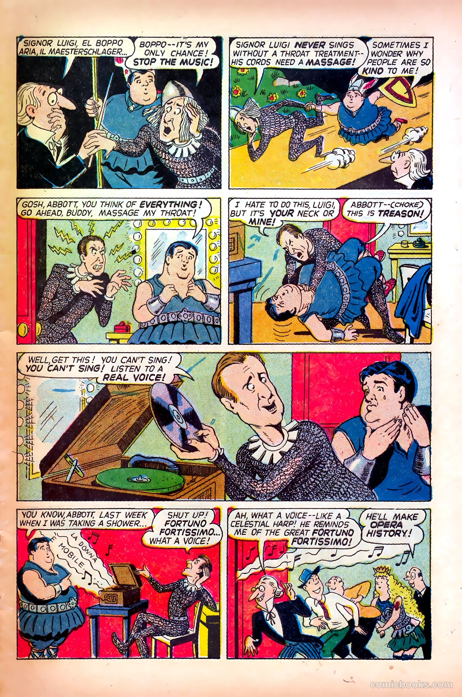 Abbott and Costello Comics #31 (1955) — page 7 of 36