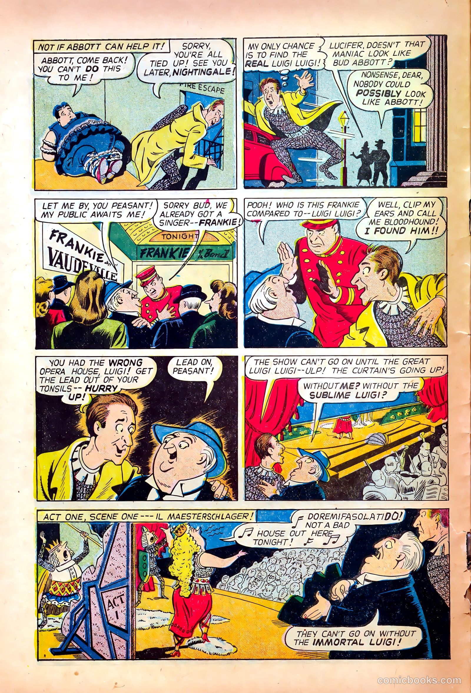 Abbott and Costello Comics #31 (1955) — page 8 of 36