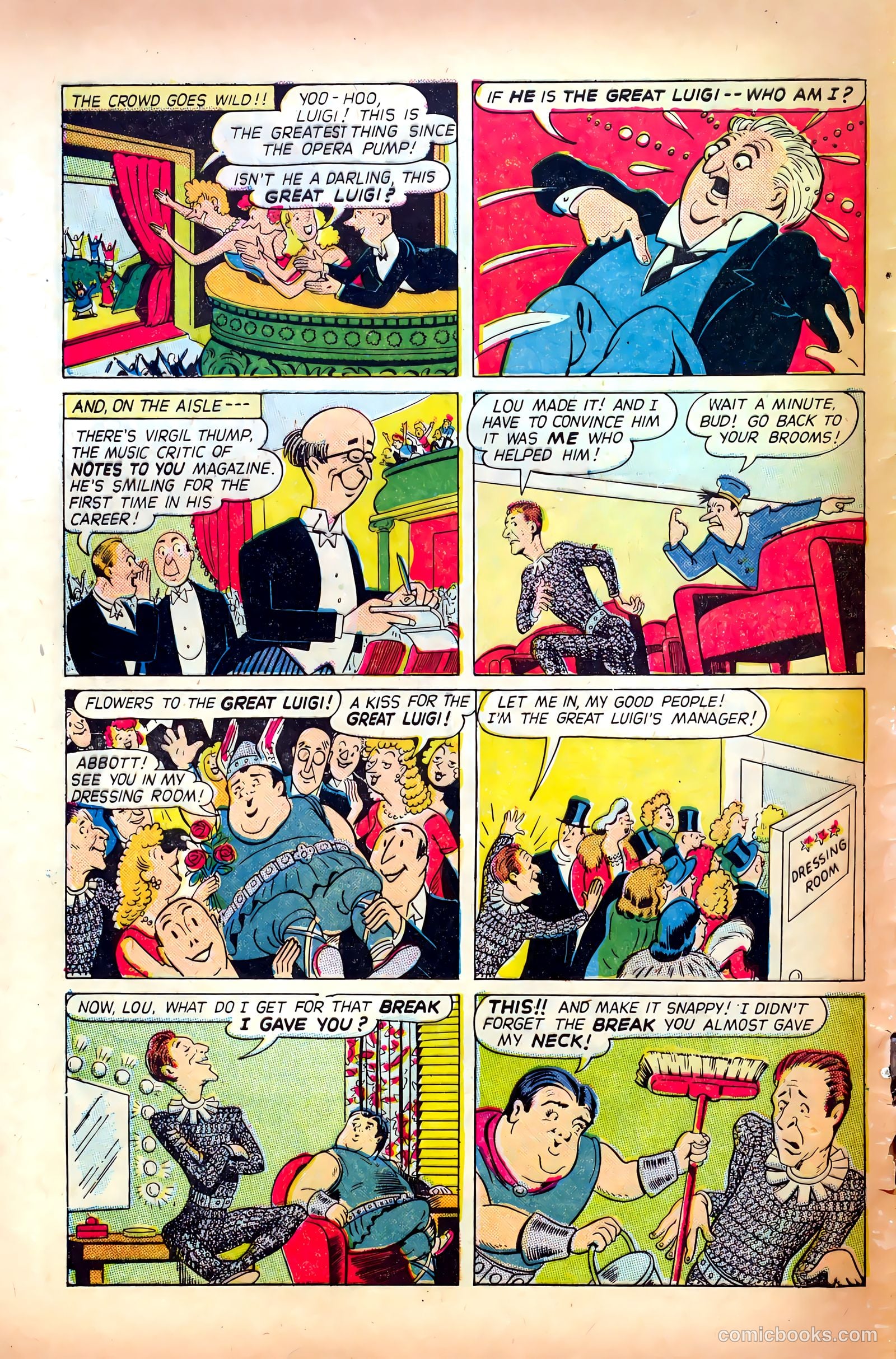Abbott and Costello Comics #31 (1955) — page 10 of 36