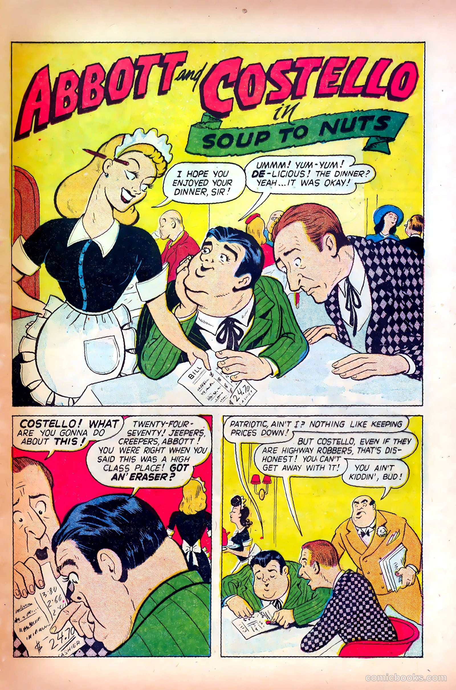 Abbott and Costello Comics #31 (1955) — page 11 of 36