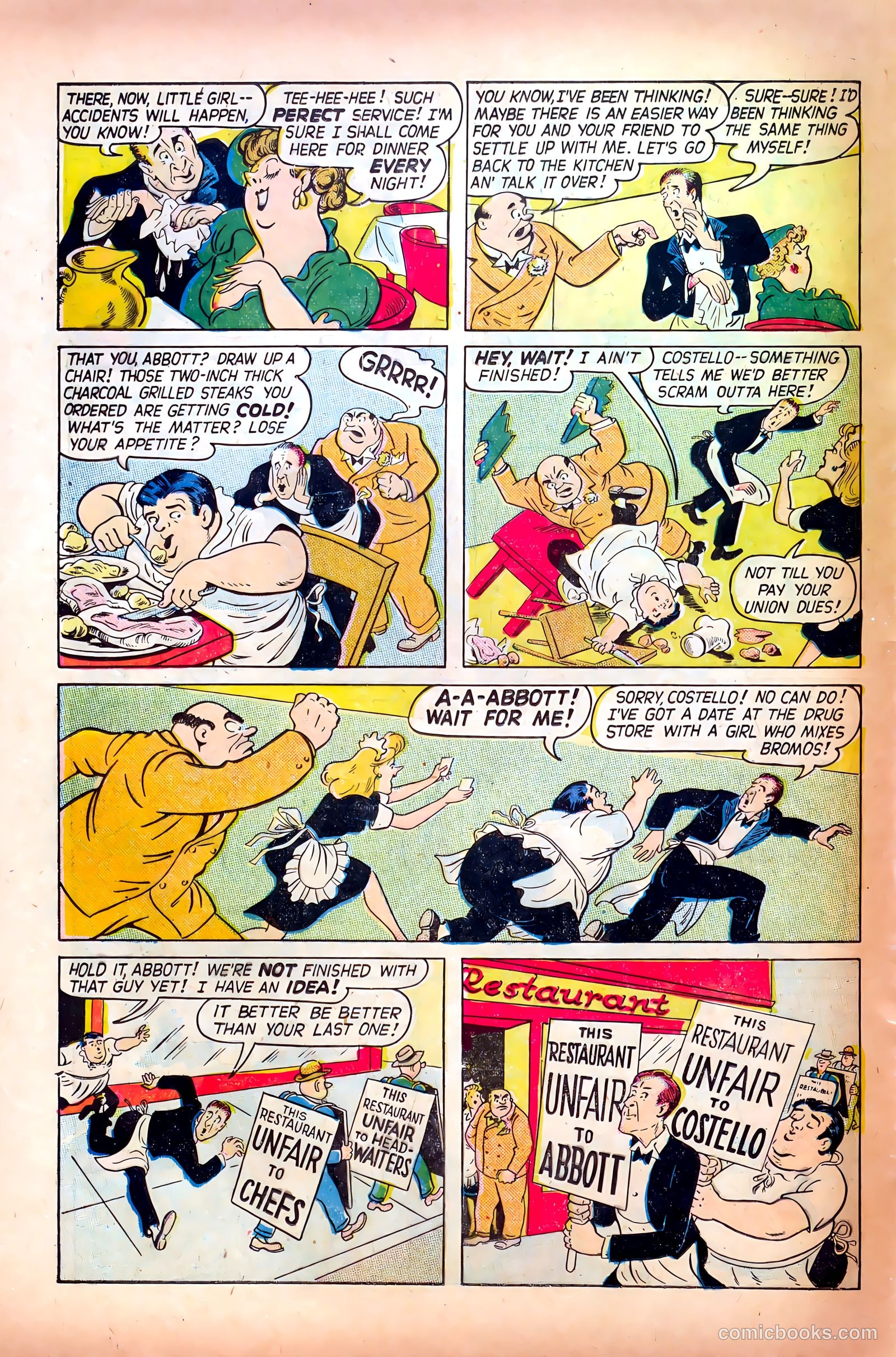 Abbott and Costello Comics #31 (1955) — page 16 of 36