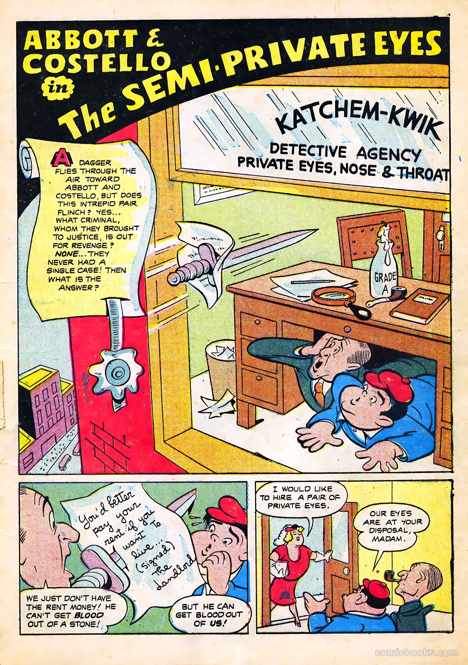 Abbott and Costello Comics #32 (1955) — page 3 of 36