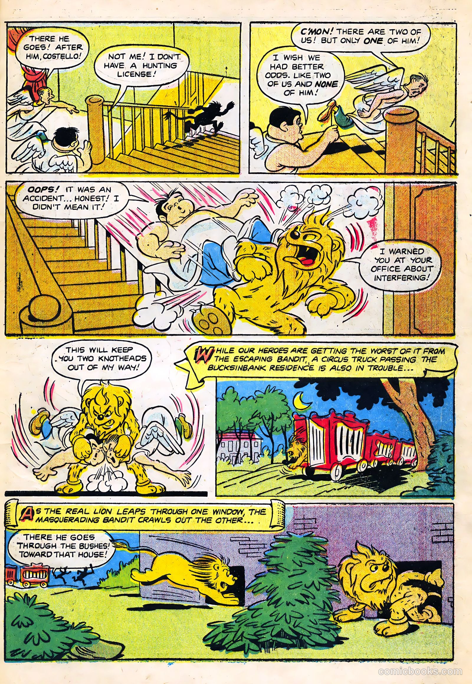 Abbott and Costello Comics #32 (1955) — page 7 of 36