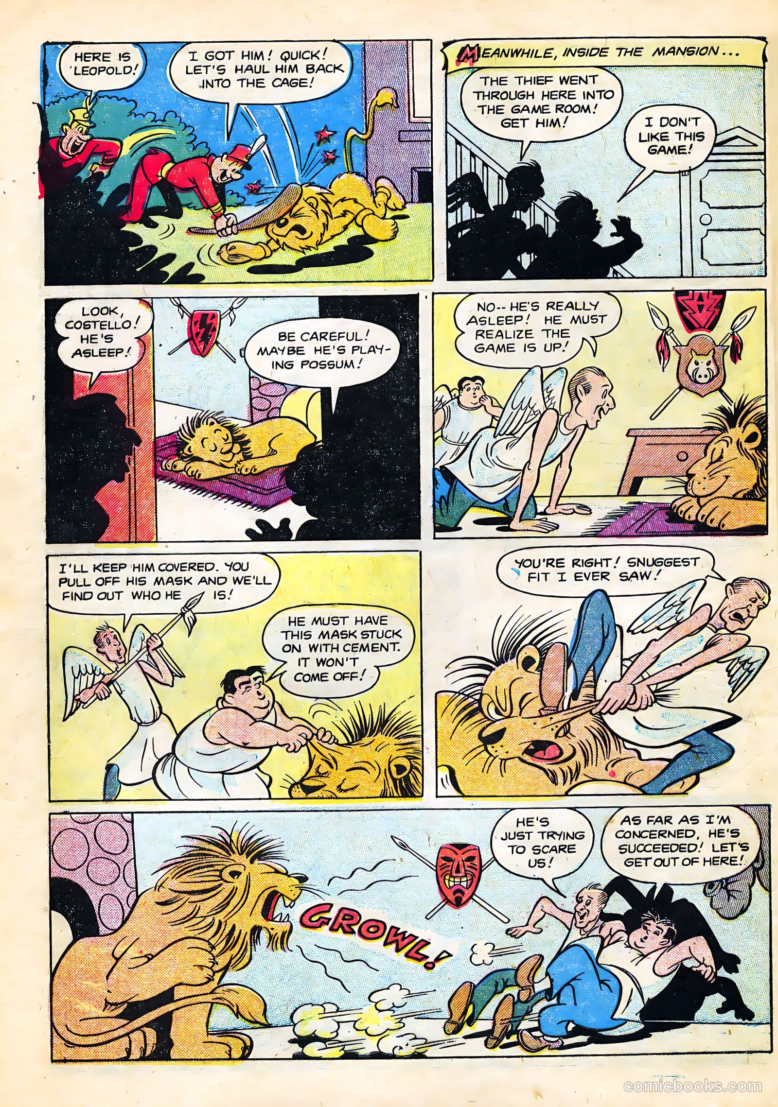 Abbott and Costello Comics #32 (1955) — page 8 of 36