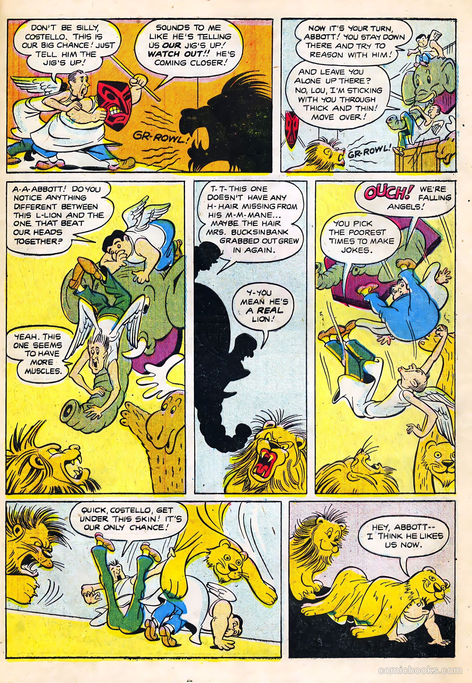 Abbott and Costello Comics #32 (1955) — page 9 of 36