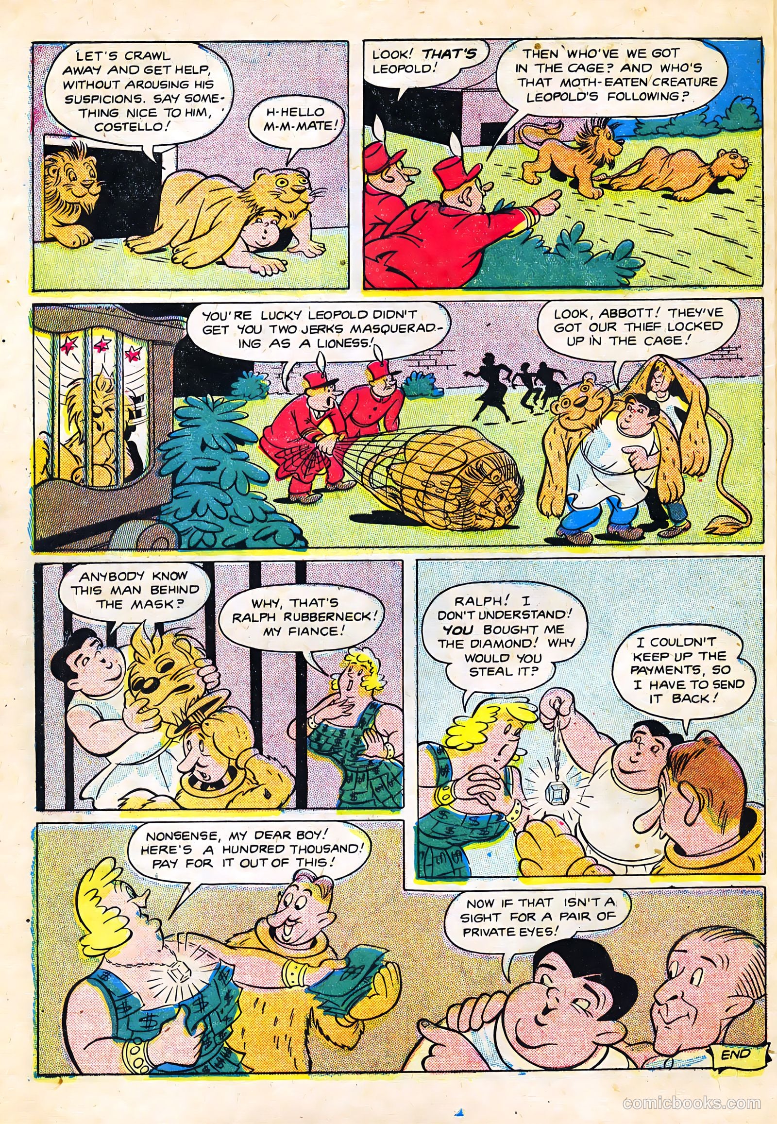 Abbott and Costello Comics #32 (1955) — page 10 of 36