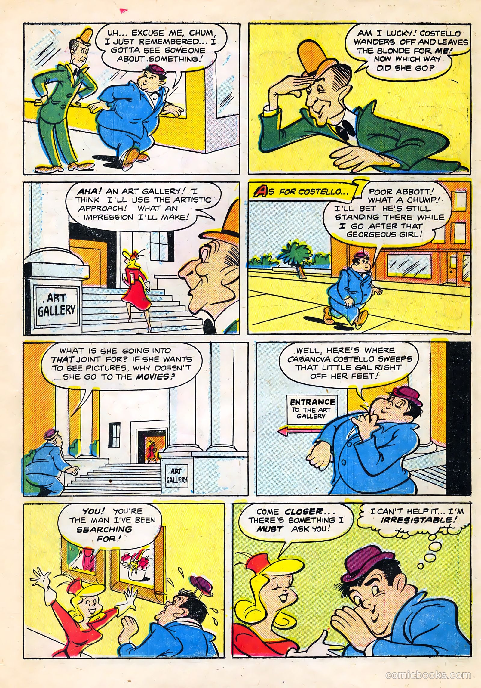 Abbott and Costello Comics #32 (1955) — page 12 of 36