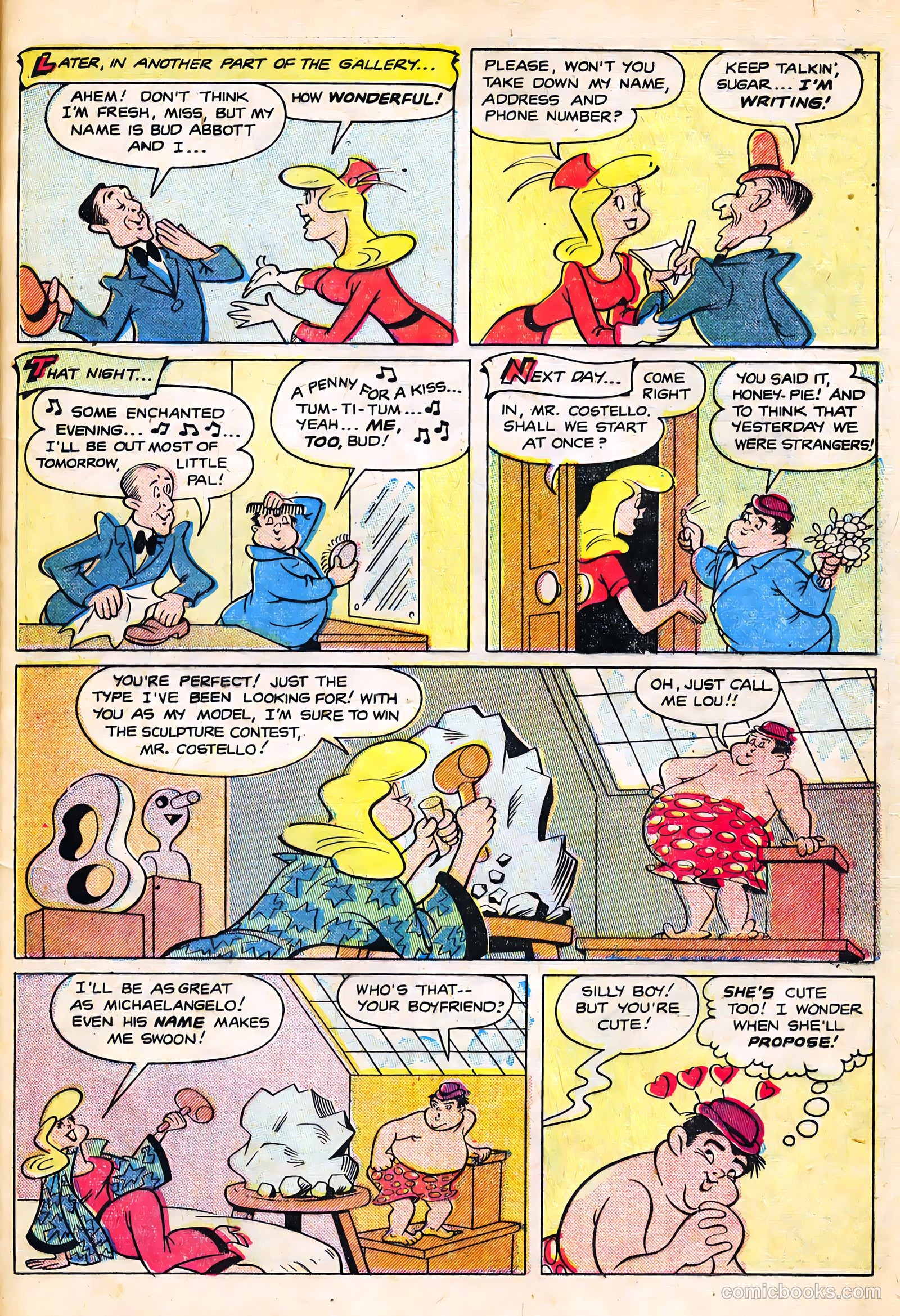 Abbott and Costello Comics #32 (1955) — page 13 of 36