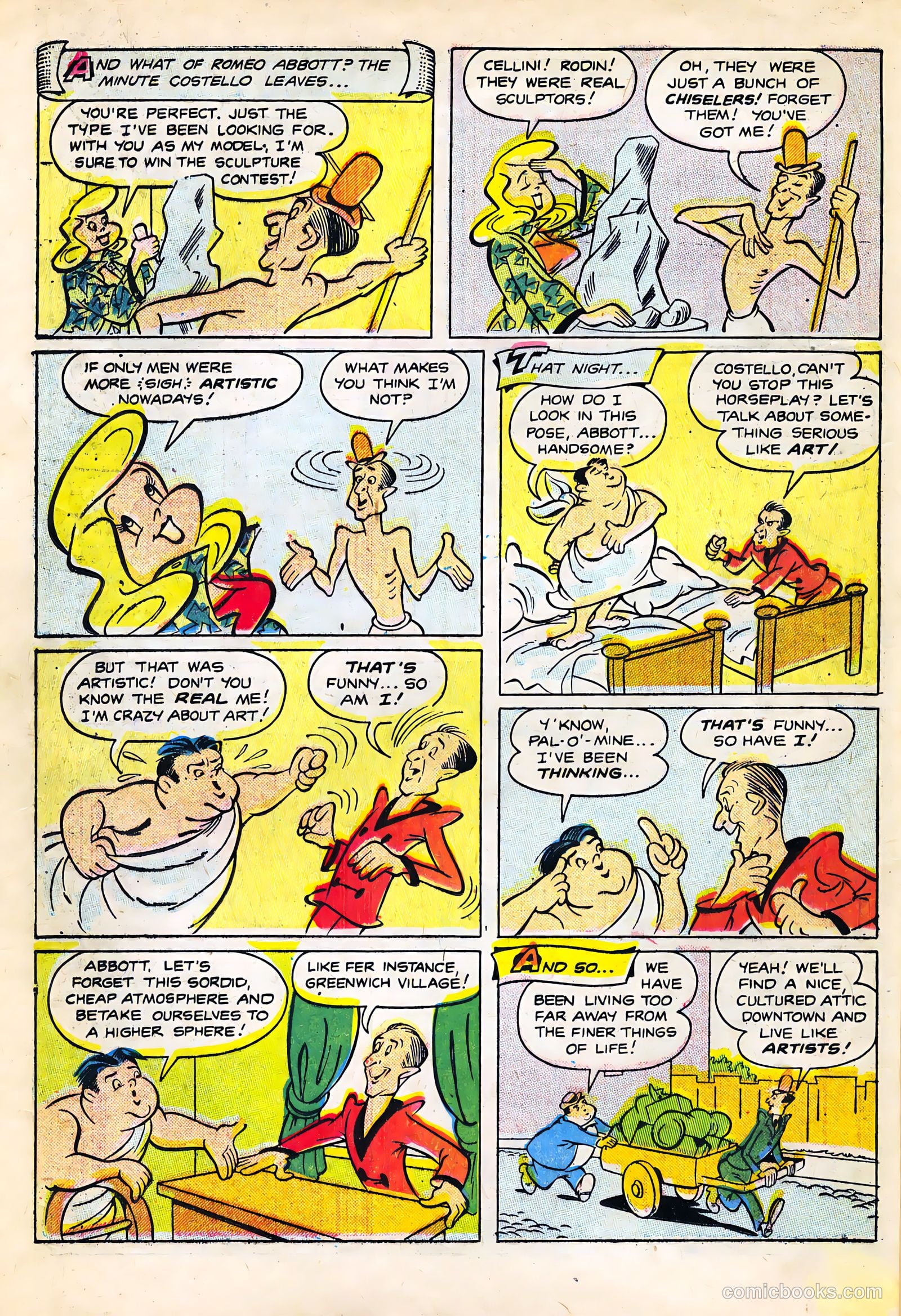 Abbott and Costello Comics #32 (1955) — page 14 of 36