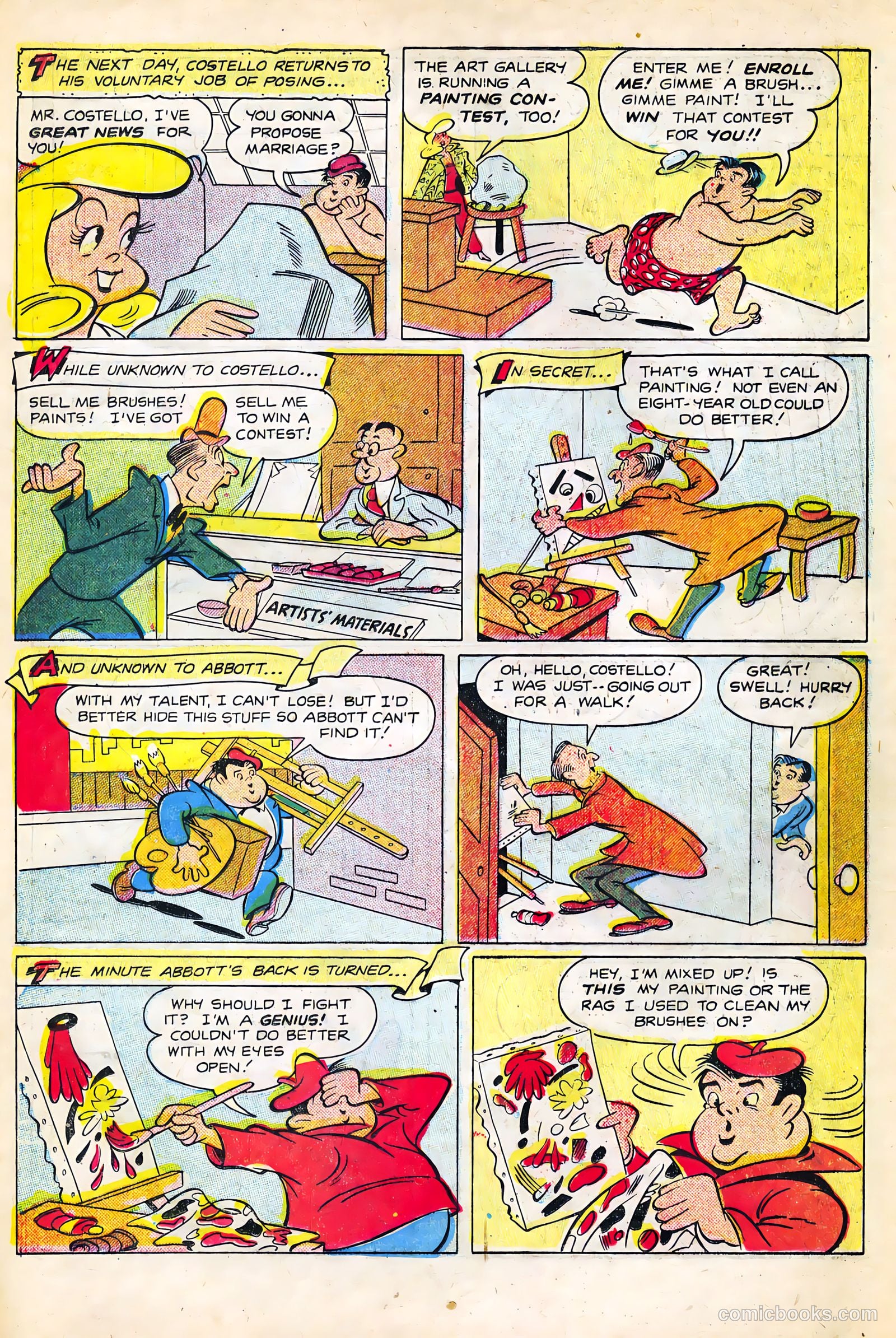 Abbott and Costello Comics #32 (1955) — page 15 of 36