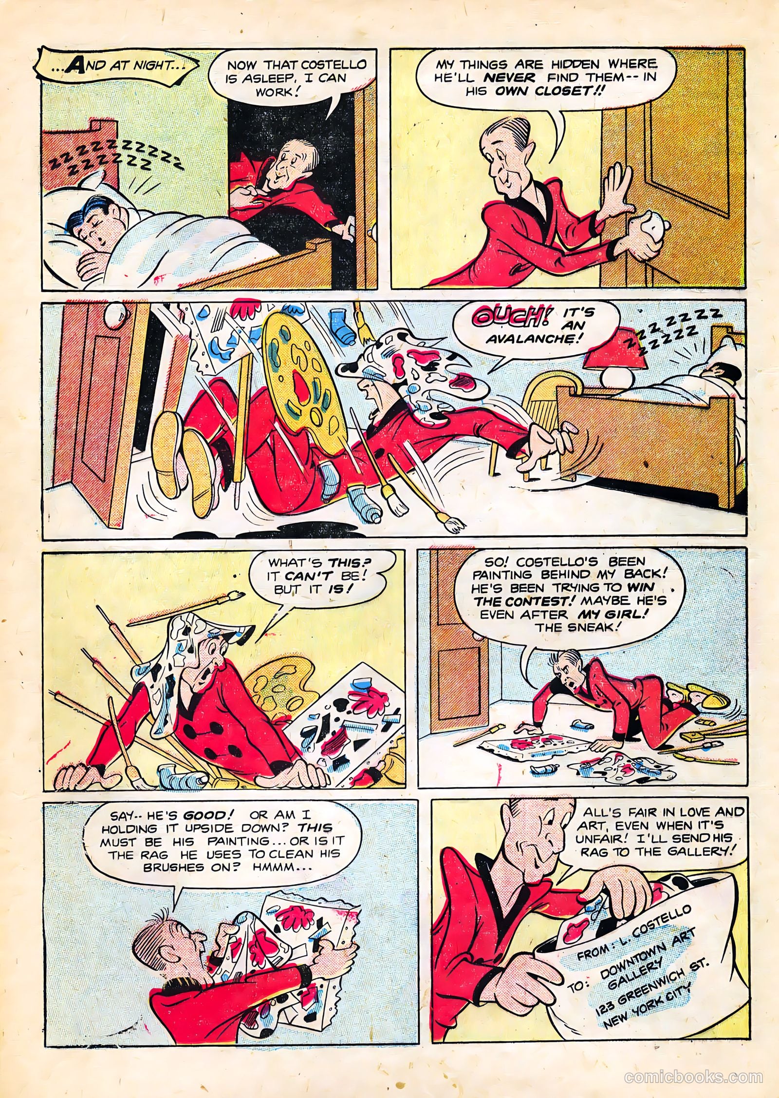 Abbott and Costello Comics #32 (1955) — page 16 of 36