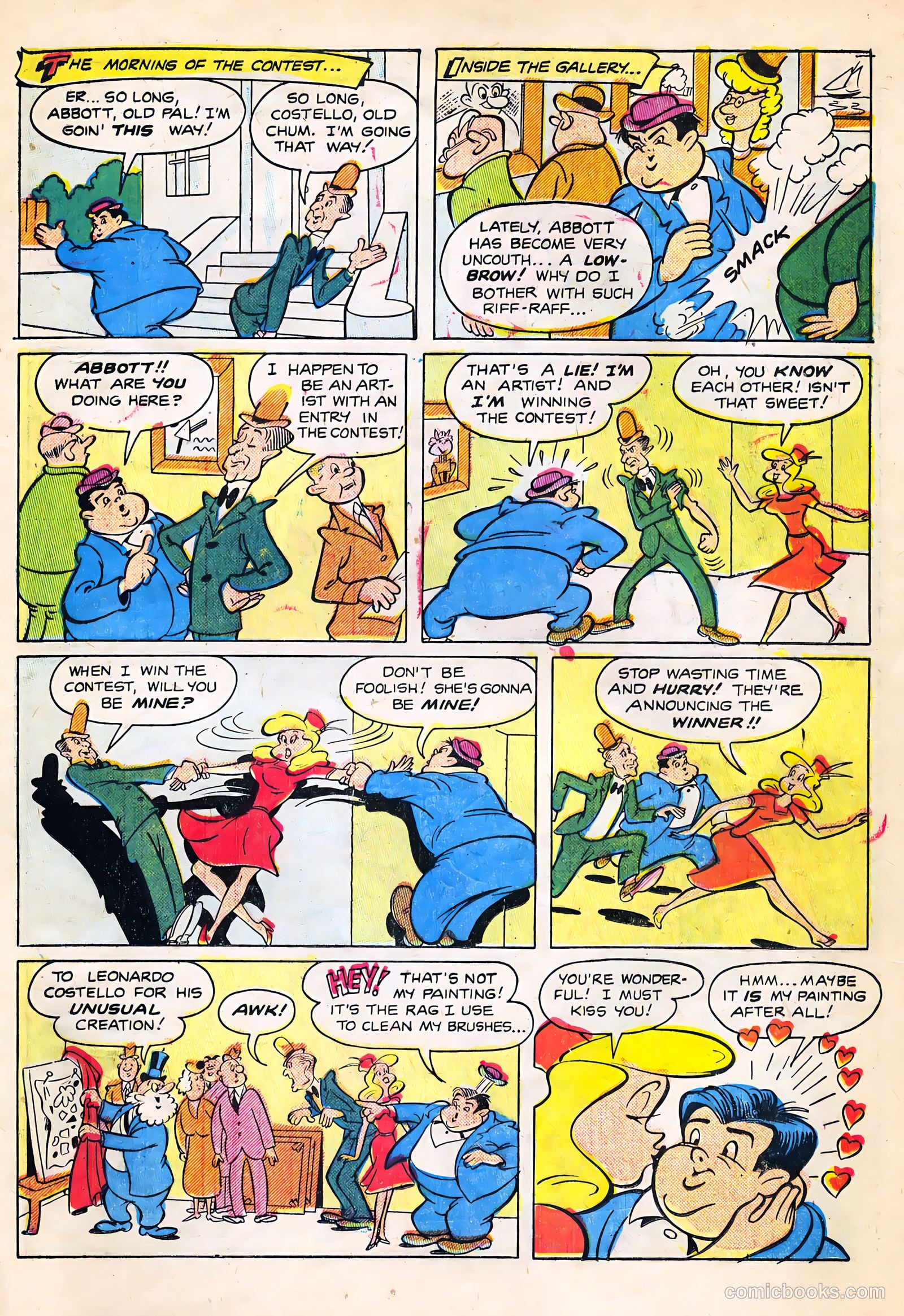 Abbott and Costello Comics #32 (1955) — page 17 of 36