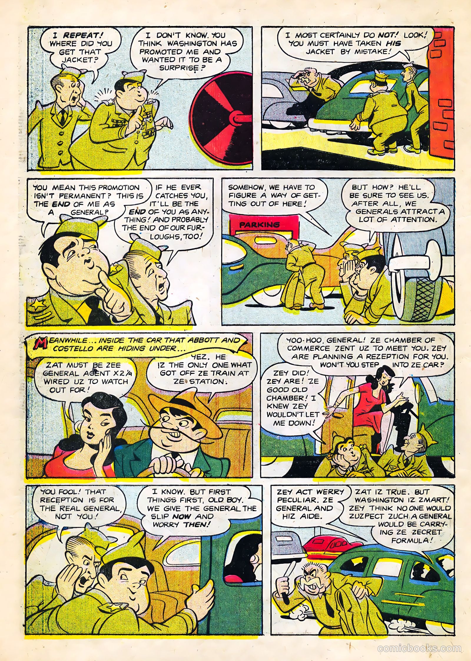 Abbott and Costello Comics #32 (1955) — page 28 of 36