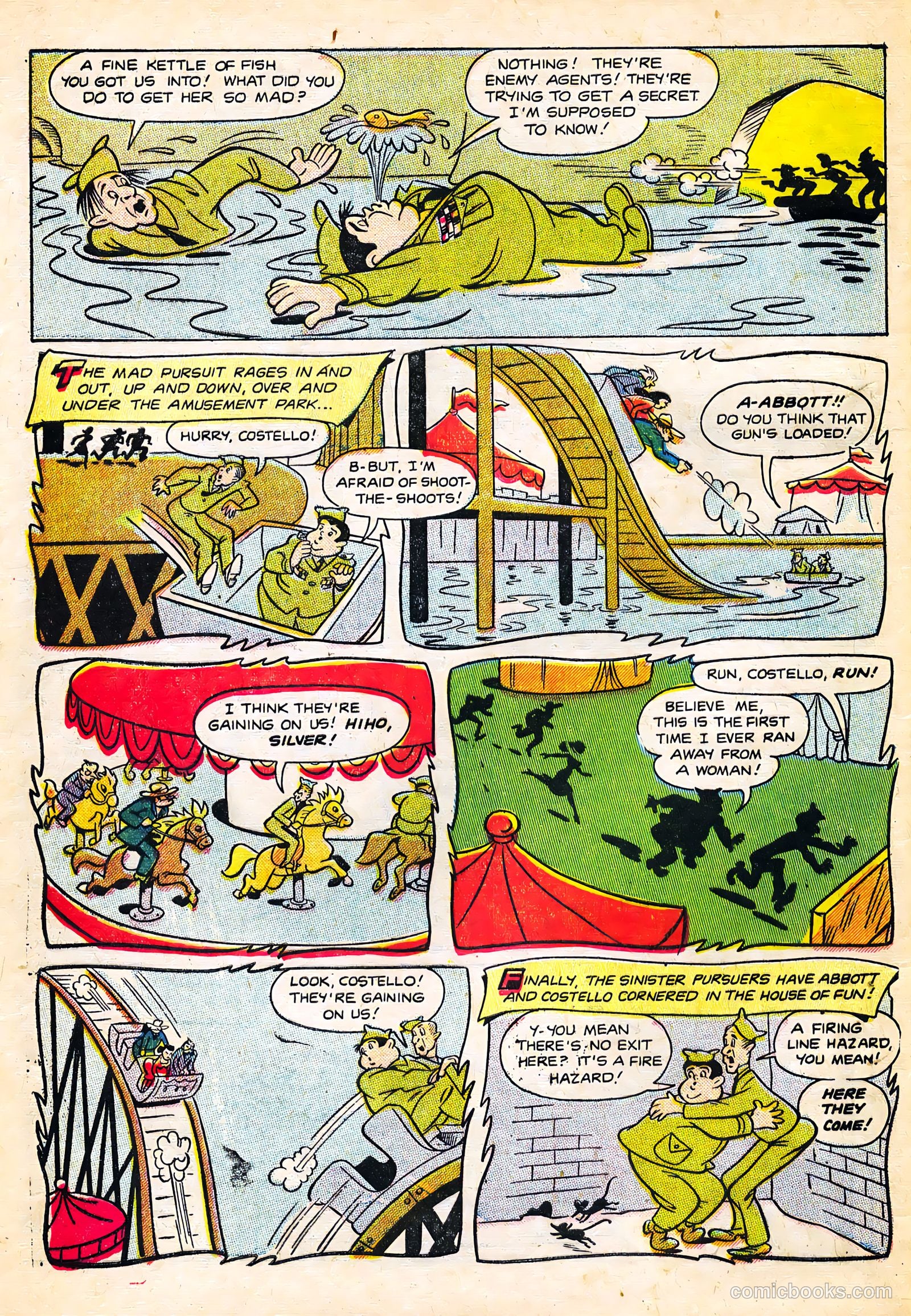 Abbott and Costello Comics #32 (1955) — page 32 of 36
