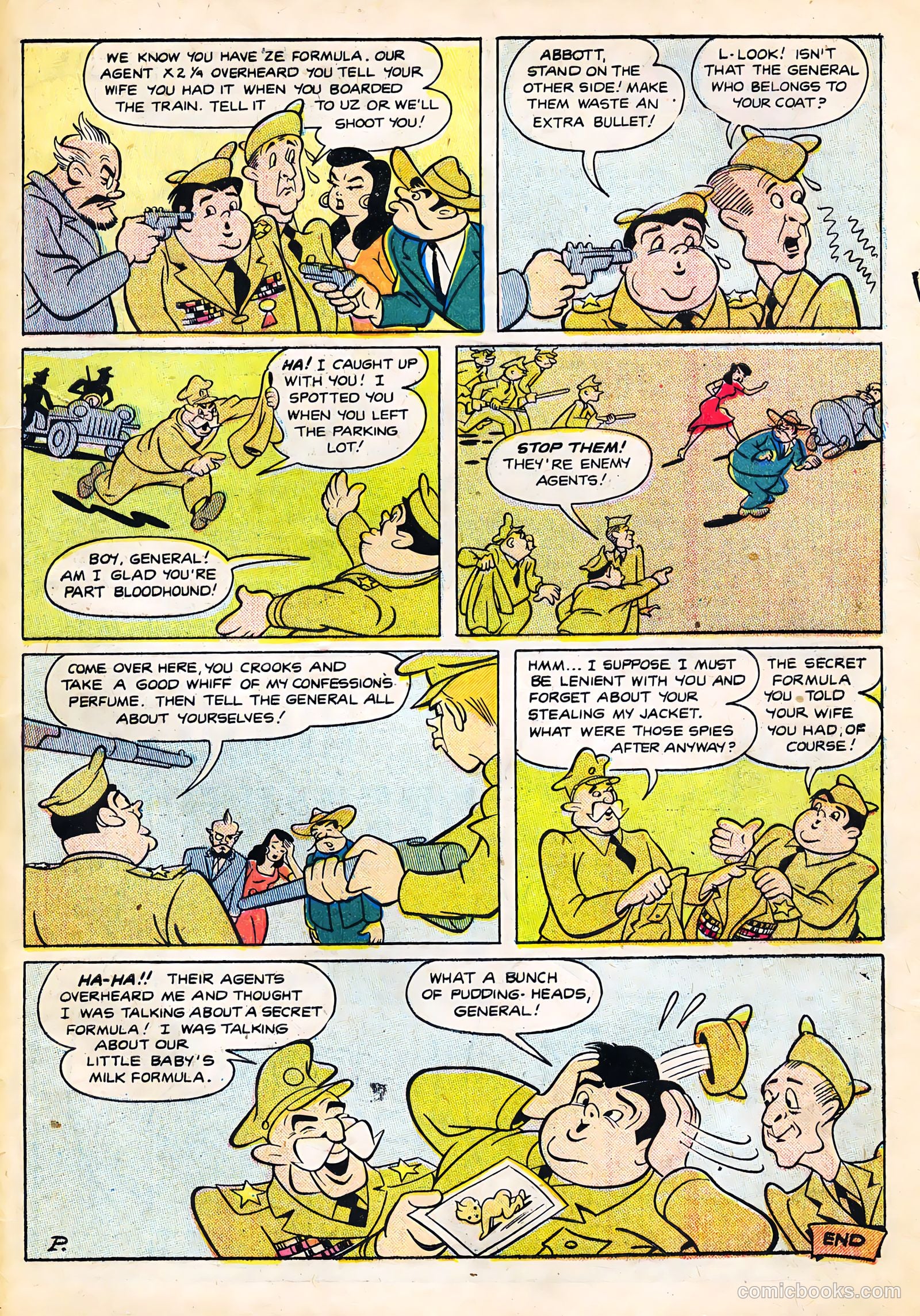 Abbott and Costello Comics #32 (1955) — page 33 of 36