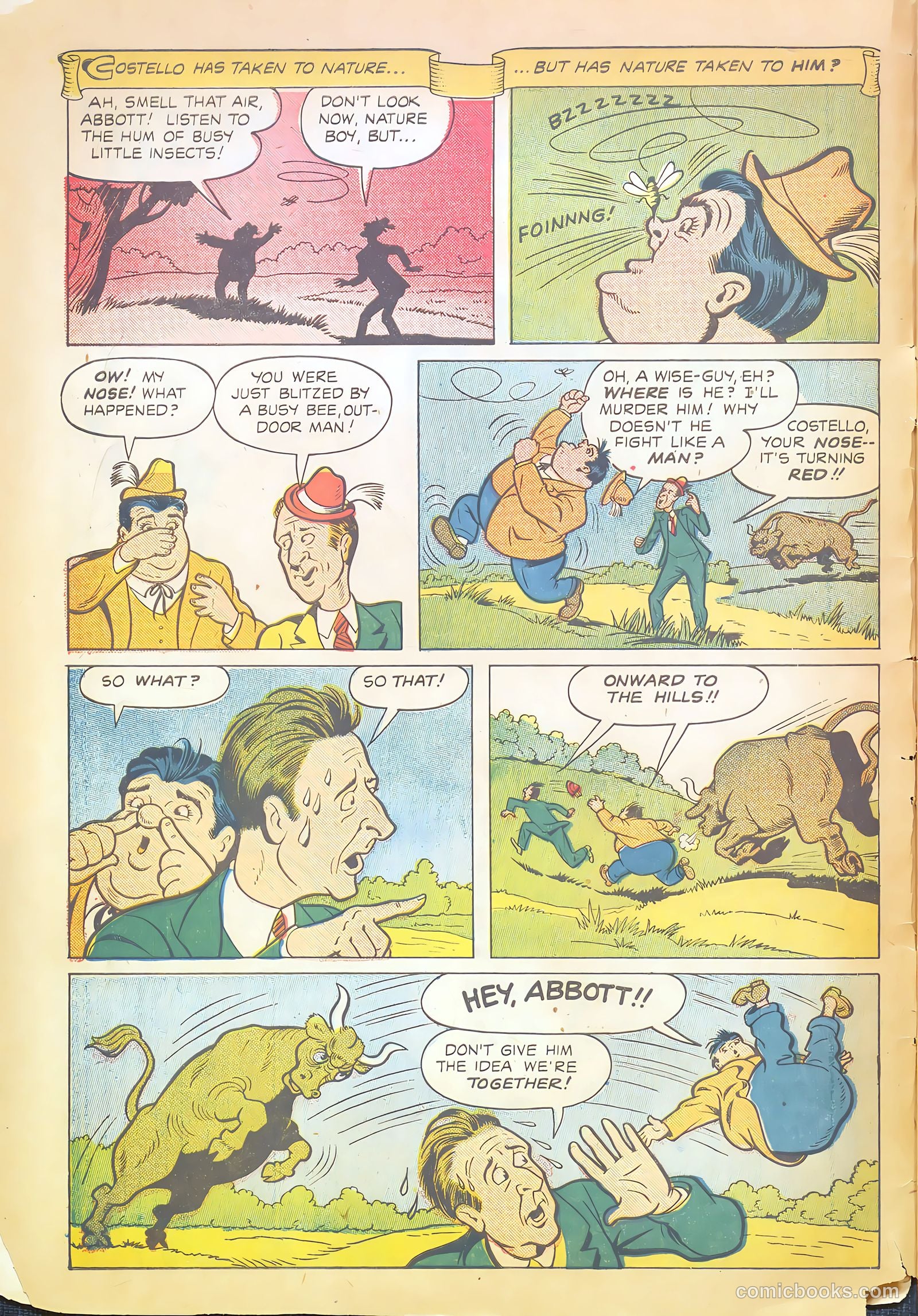 Abbott and Costello Comics #33 (1955) — page 4 of 36