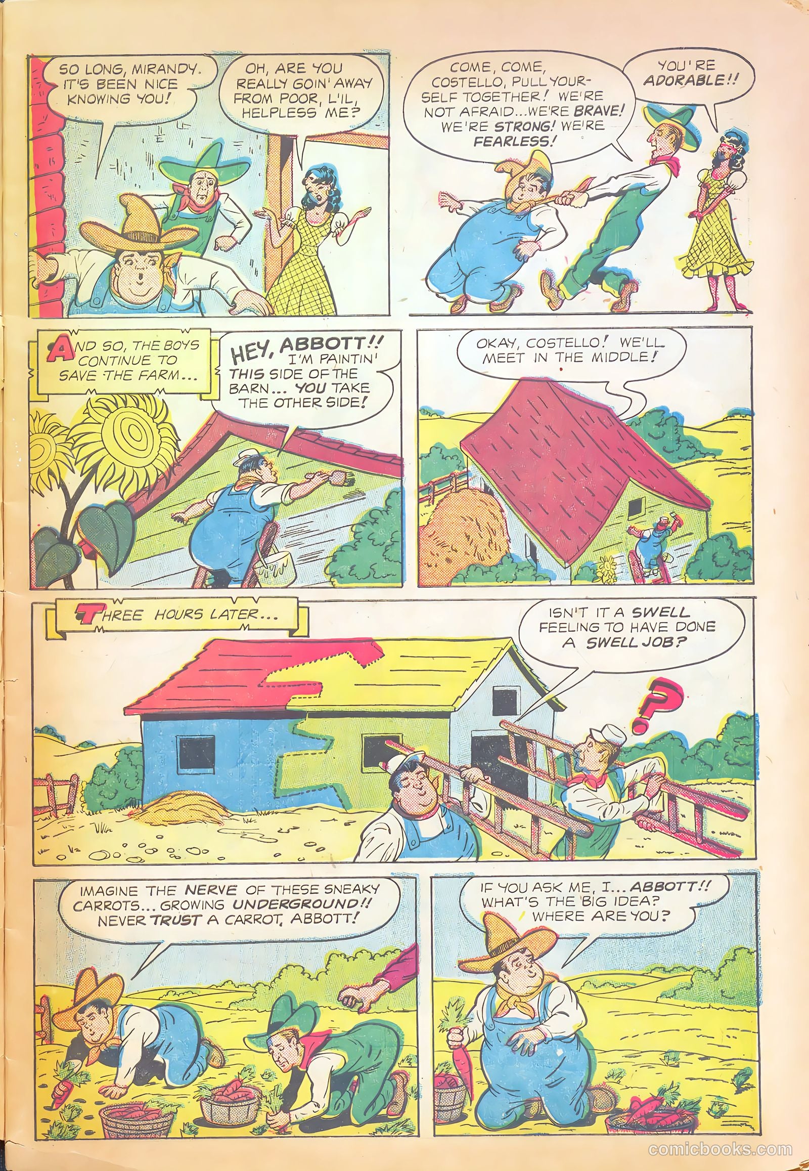 Abbott and Costello Comics #33 (1955) — page 9 of 36