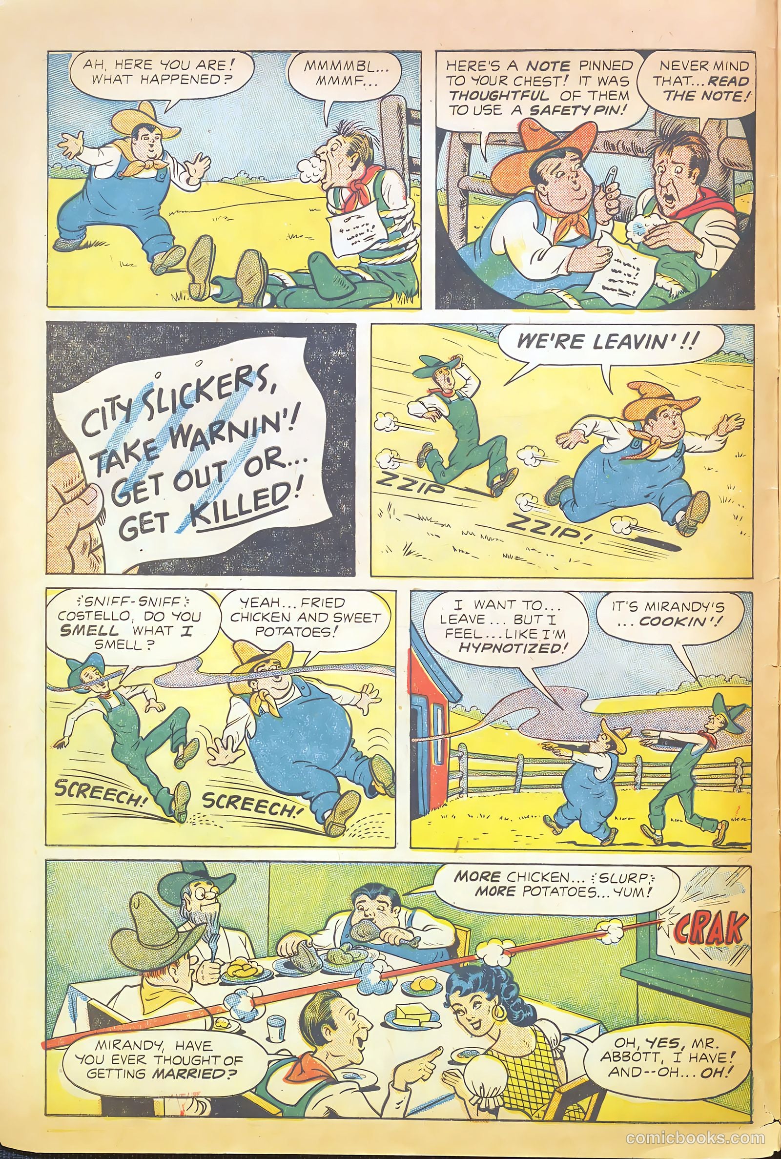 Abbott and Costello Comics #33 (1955) — page 10 of 36