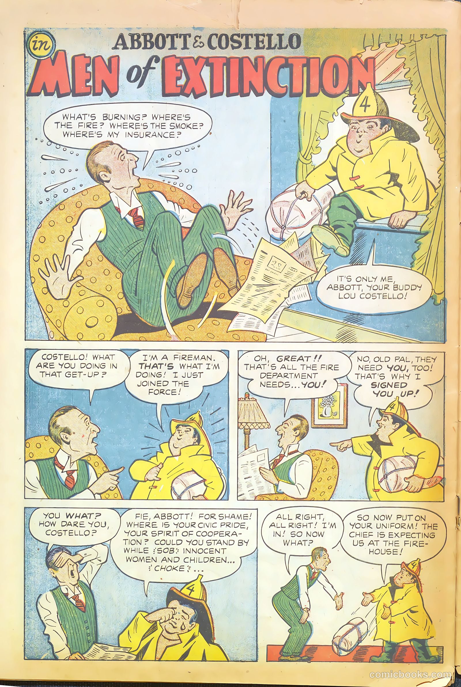 Abbott and Costello Comics #33 (1955) — page 28 of 36