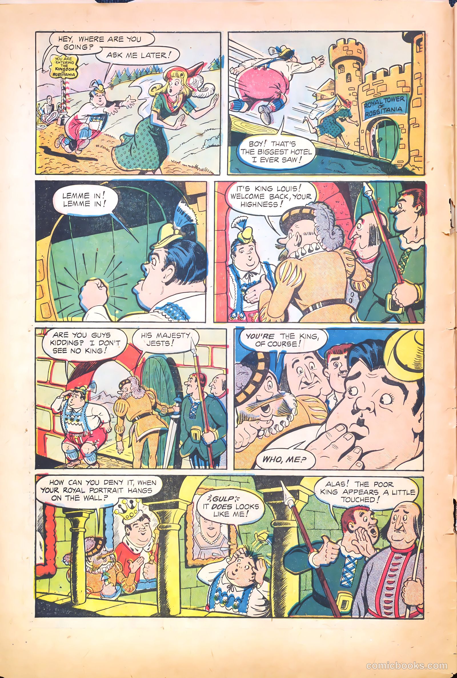 Abbott and Costello Comics #34 (1955) — page 4 of 37
