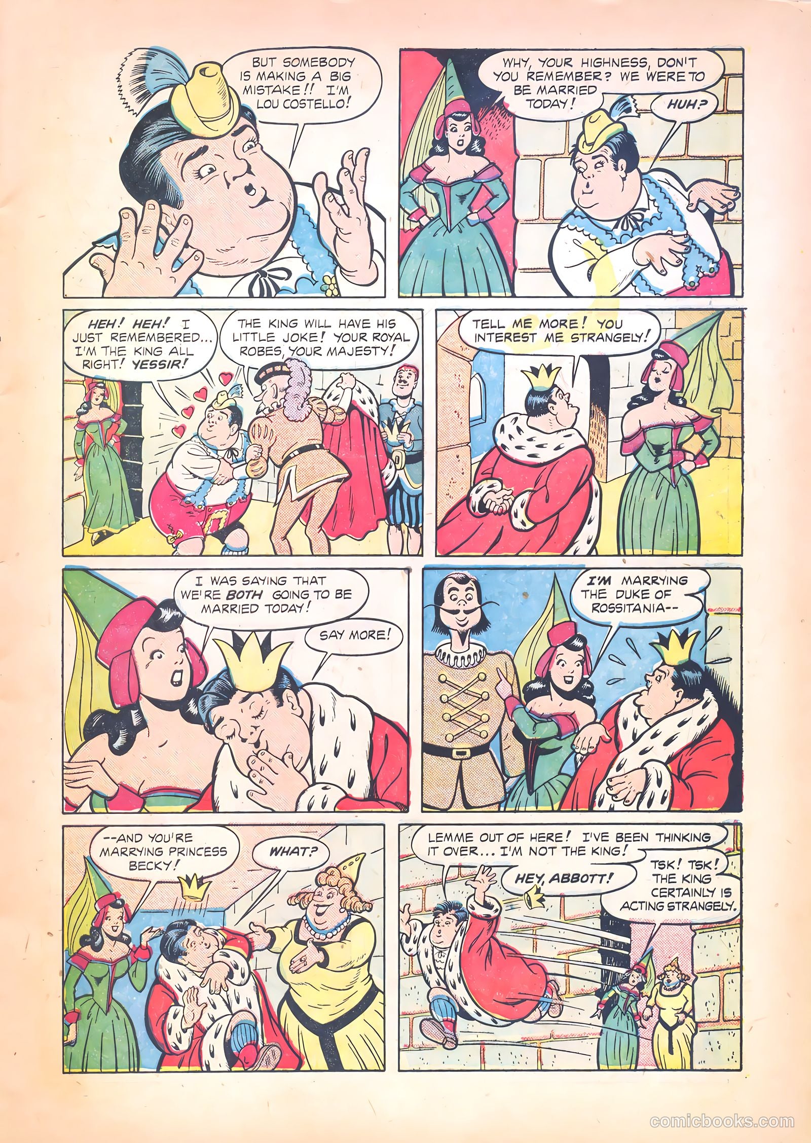 Abbott and Costello Comics #34 (1955) — page 5 of 37