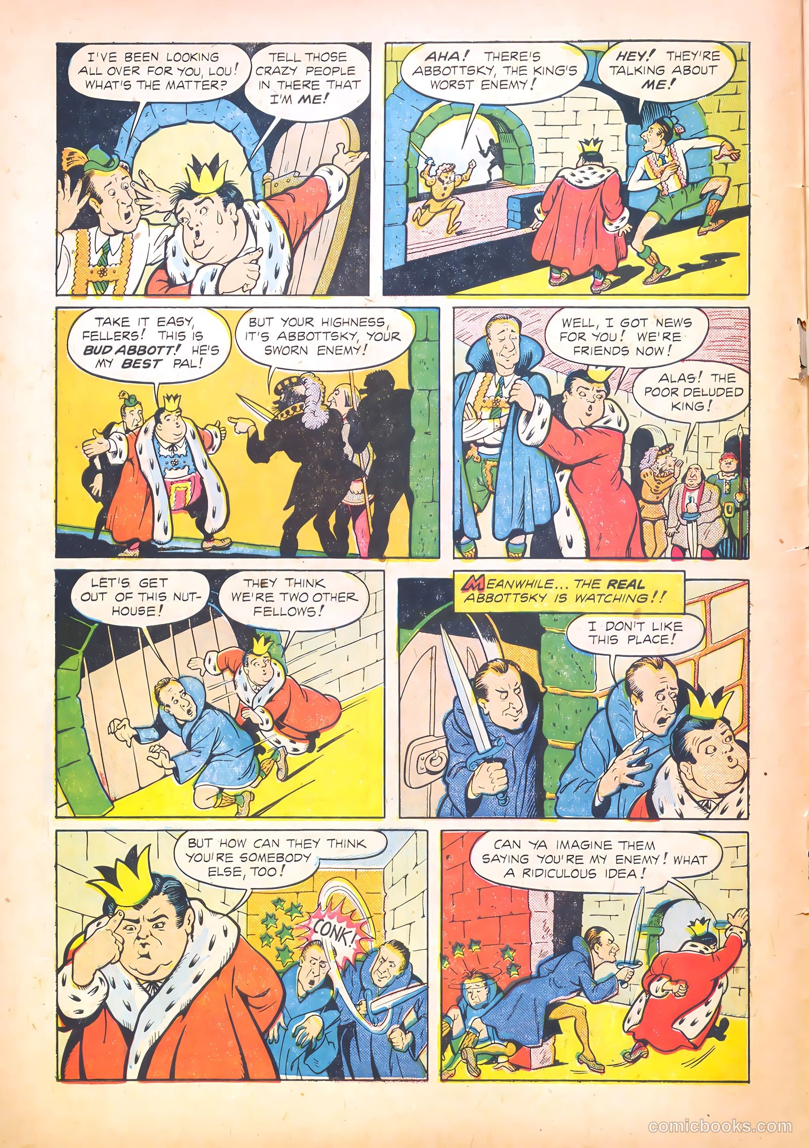 Abbott and Costello Comics #34 (1955) — page 6 of 37