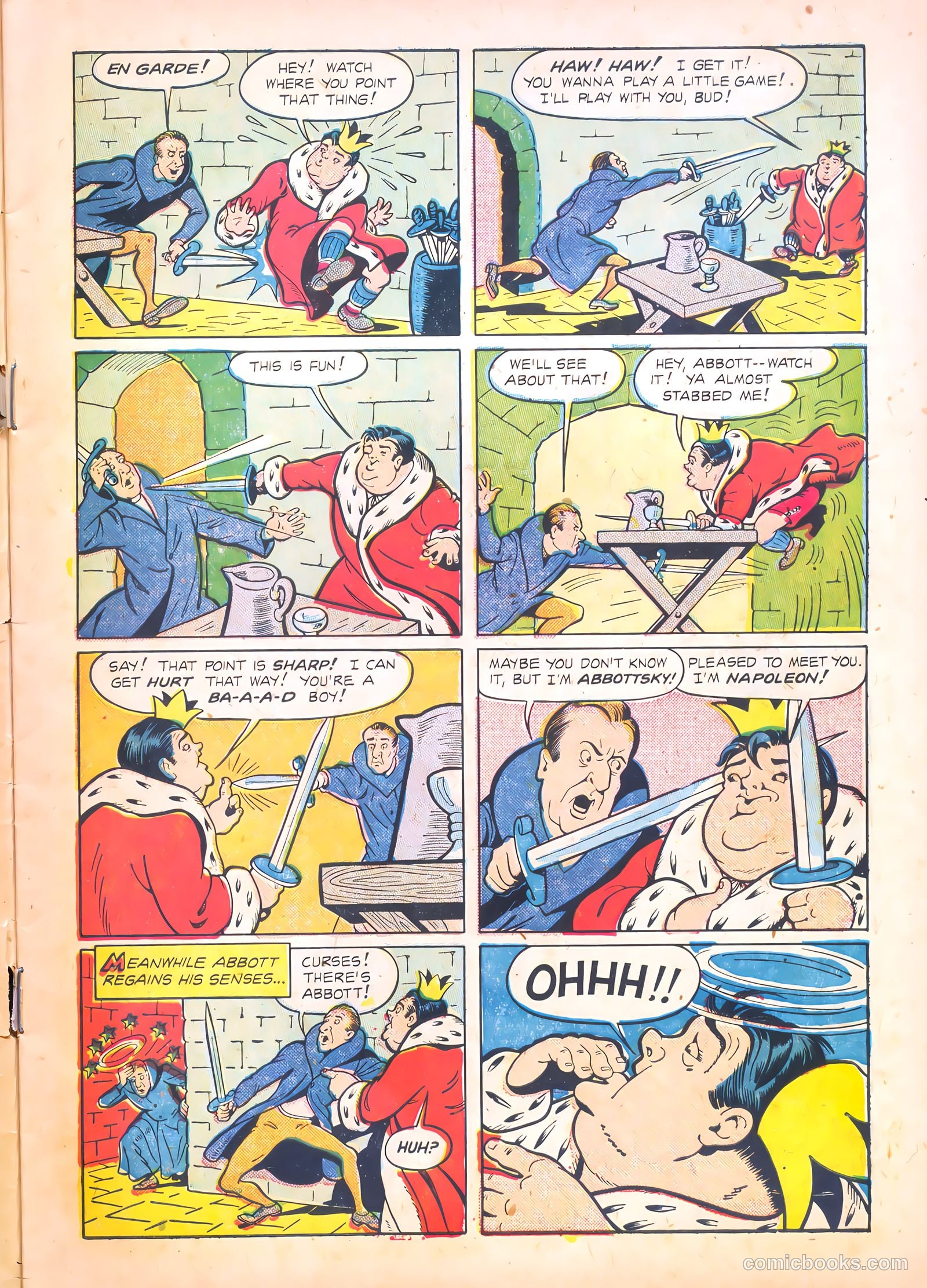 Abbott and Costello Comics #34 (1955) — page 7 of 37