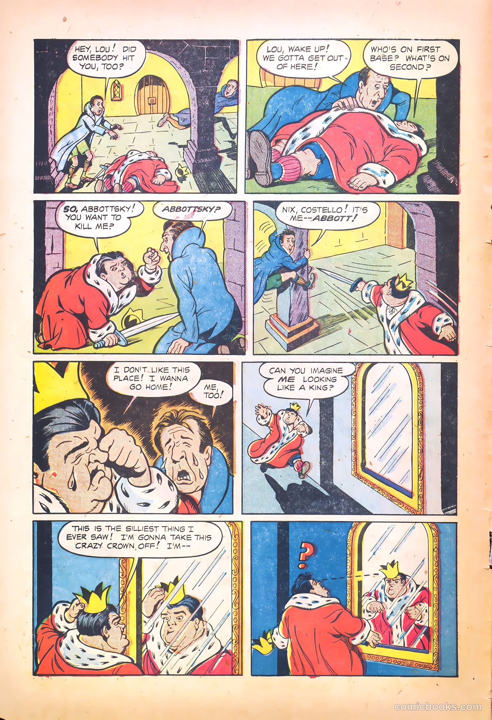 Abbott and Costello Comics #34 (1955) — page 8 of 37