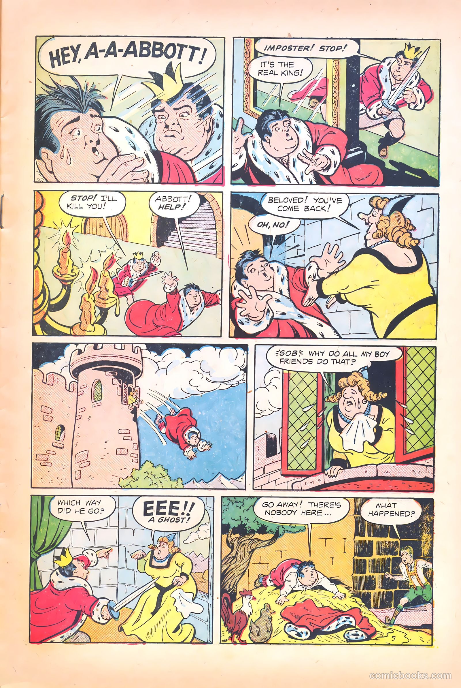 Abbott and Costello Comics #34 (1955) — page 9 of 37