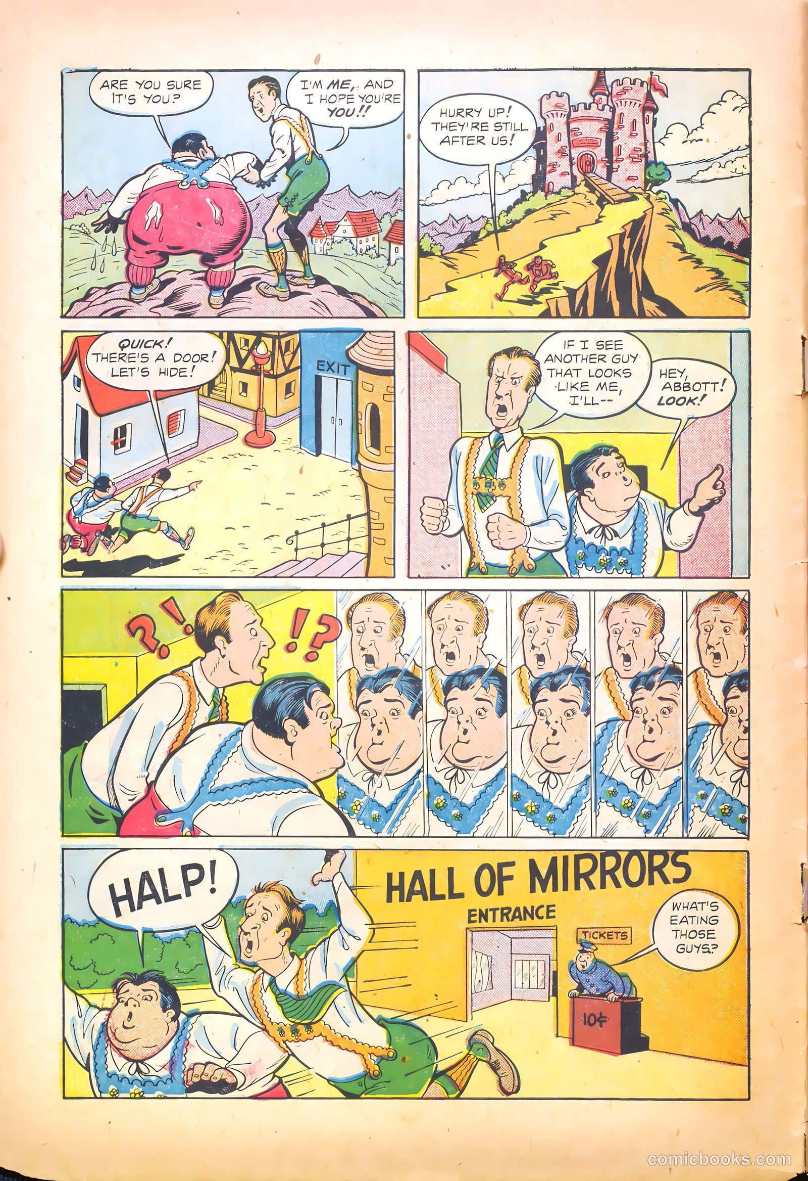 Abbott and Costello Comics #34 (1955) — page 10 of 37