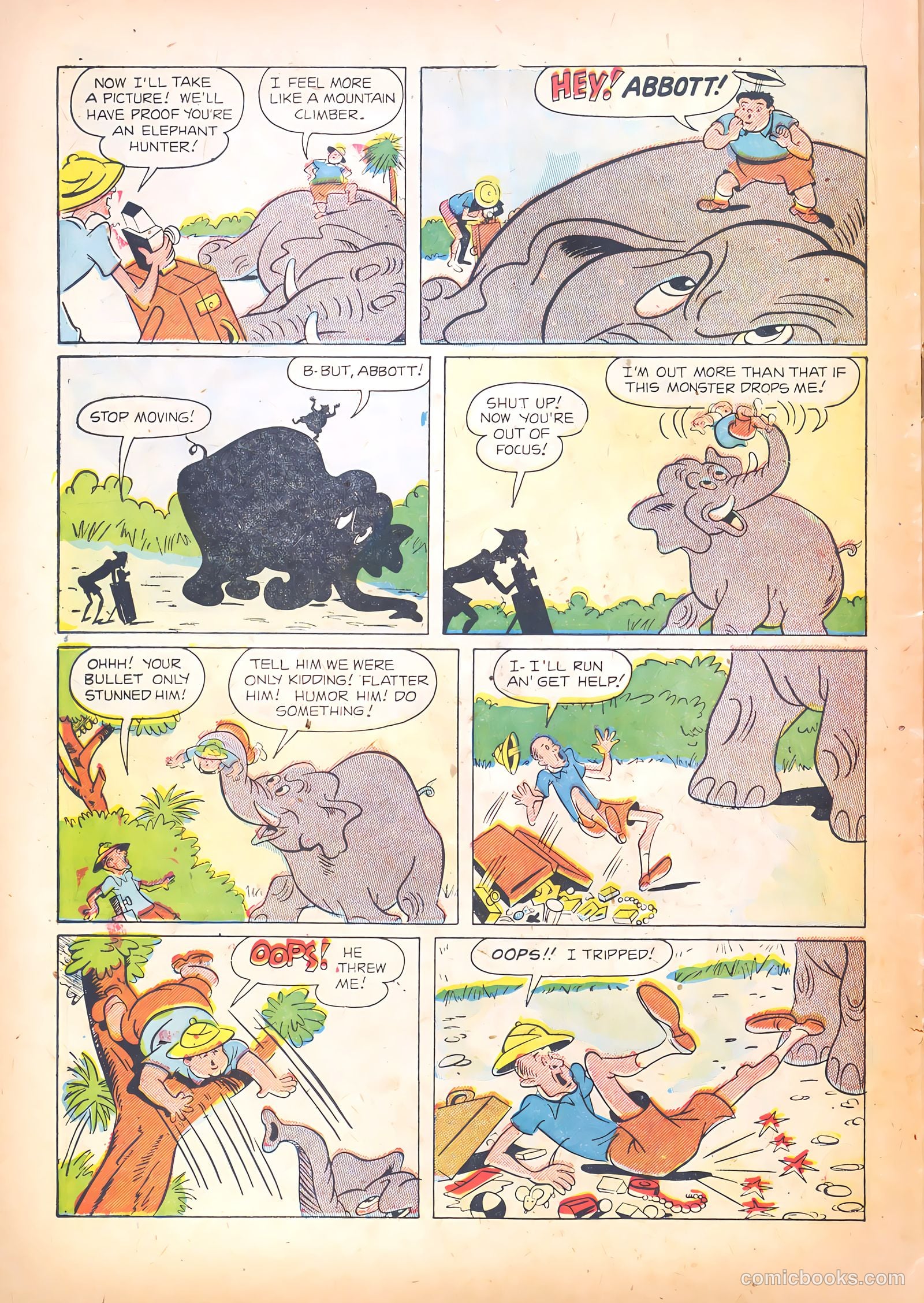 Abbott and Costello Comics #34 (1955) — page 20 of 37