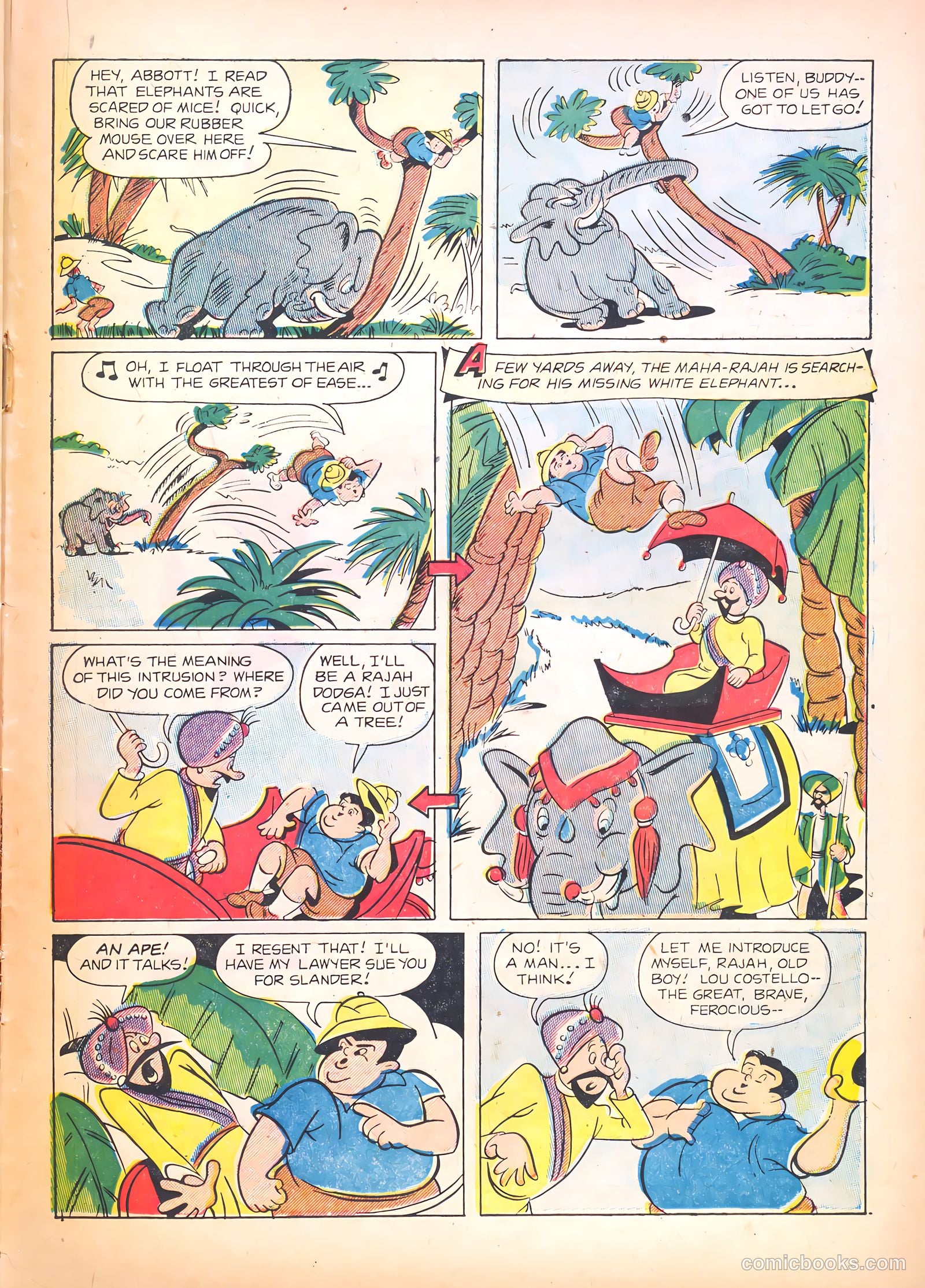 Abbott and Costello Comics #34 (1955) — page 21 of 37