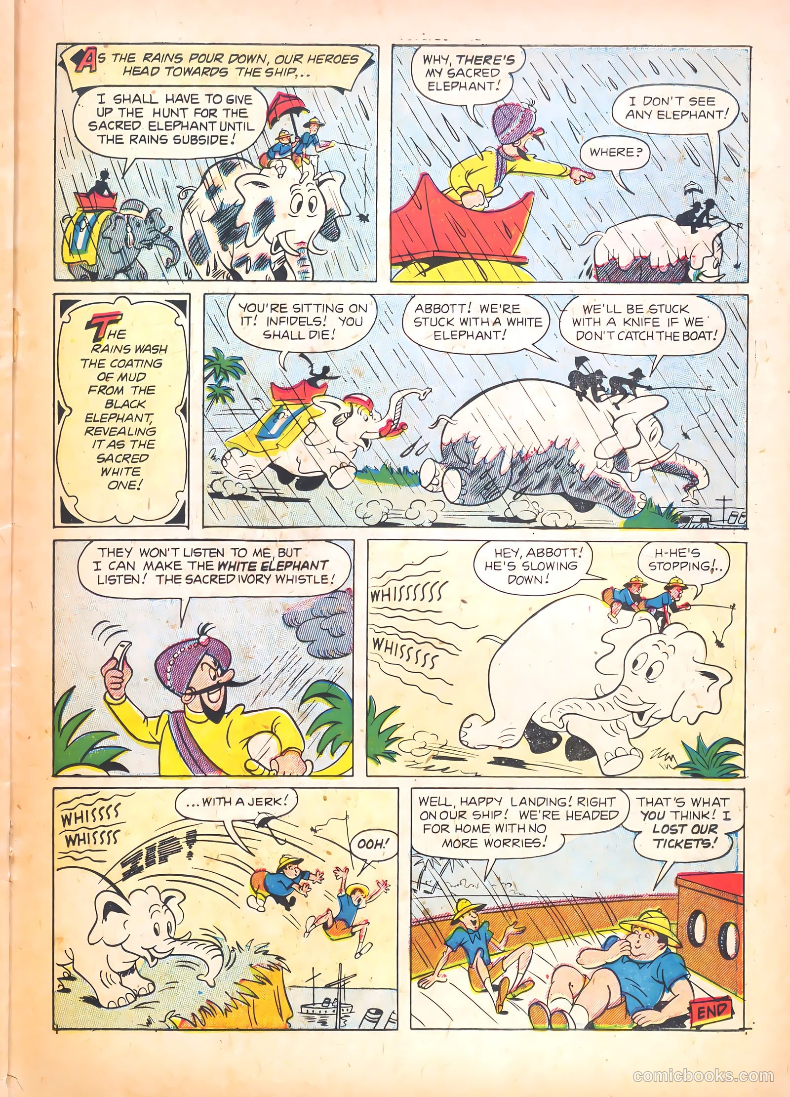 Abbott and Costello Comics #34 (1955) — page 23 of 37