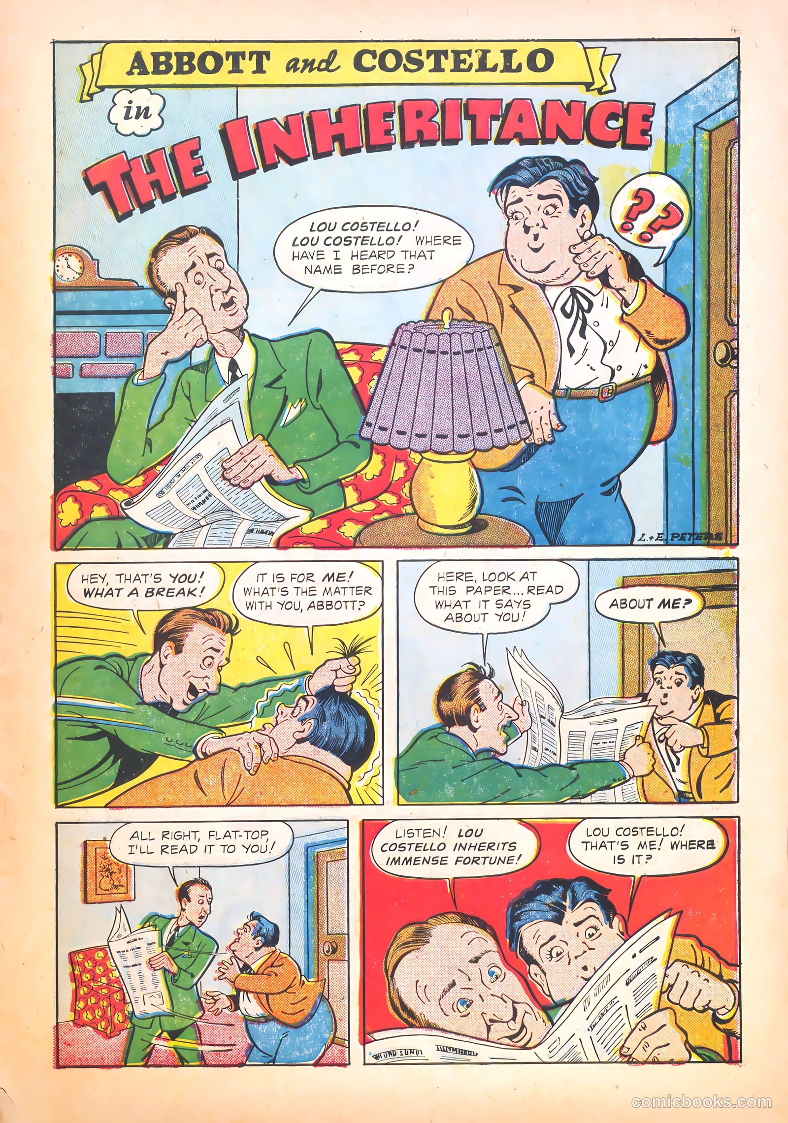 Abbott and Costello Comics #34 (1955) — page 27 of 37