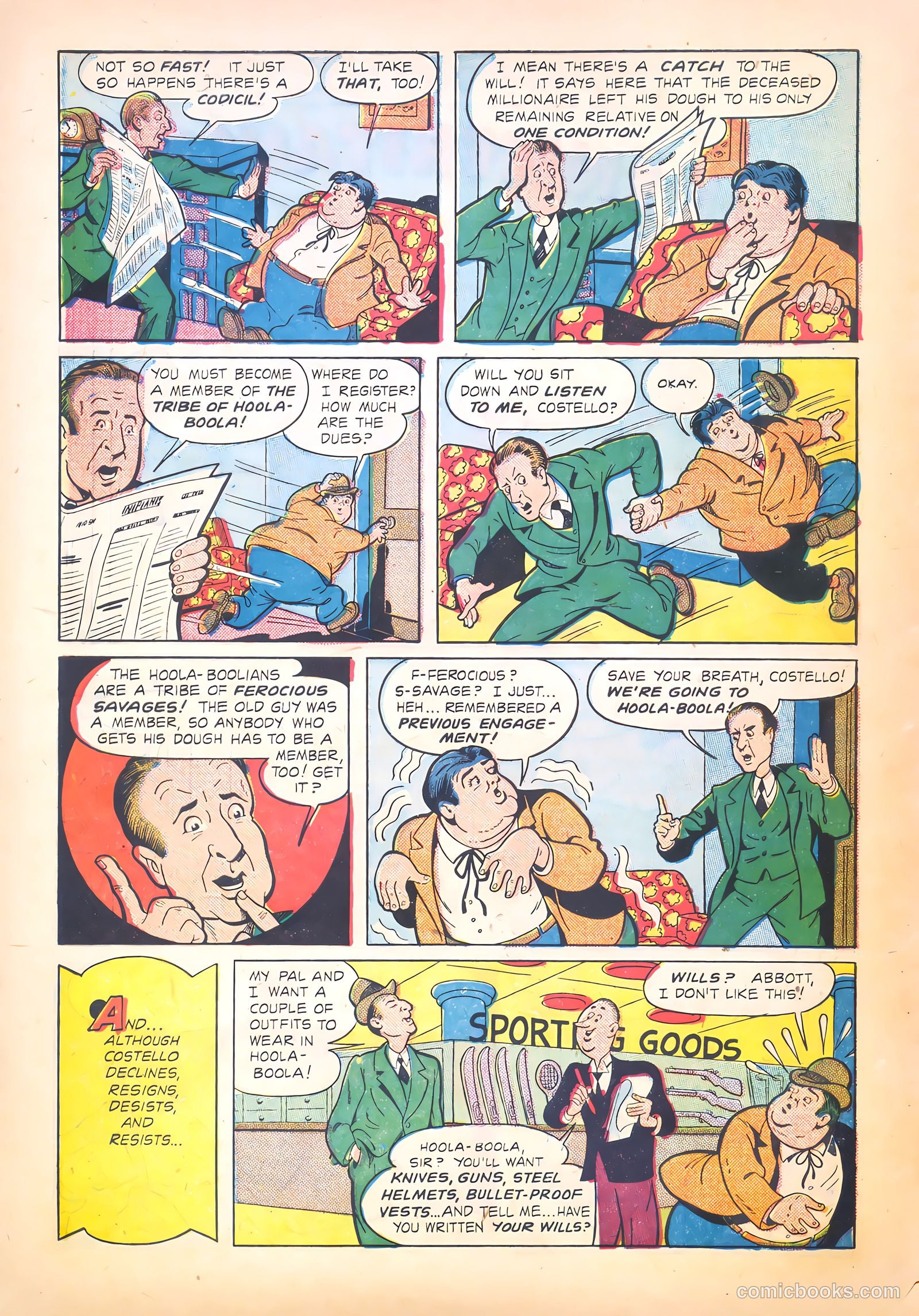 Abbott and Costello Comics #34 (1955) — page 28 of 37