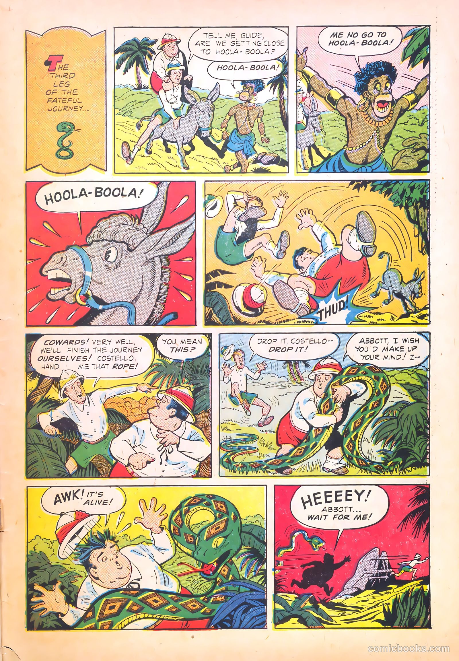 Abbott and Costello Comics #34 (1955) — page 31 of 37