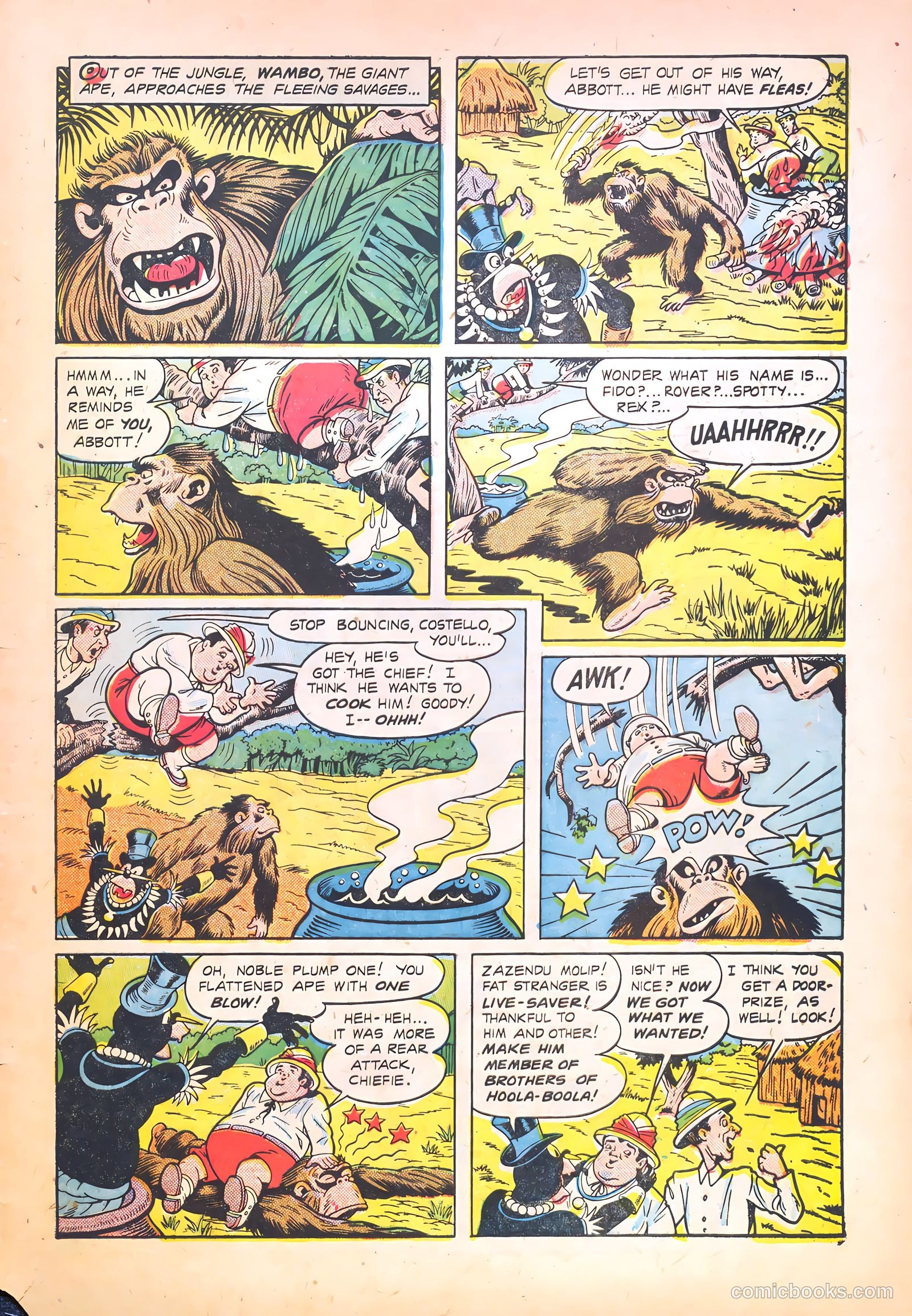 Abbott and Costello Comics #34 (1955) — page 33 of 37