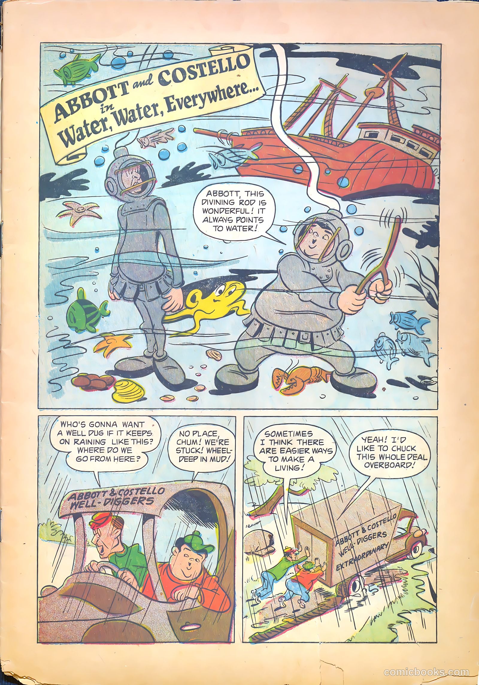Abbott and Costello Comics #35 (1955) — page 3 of 36