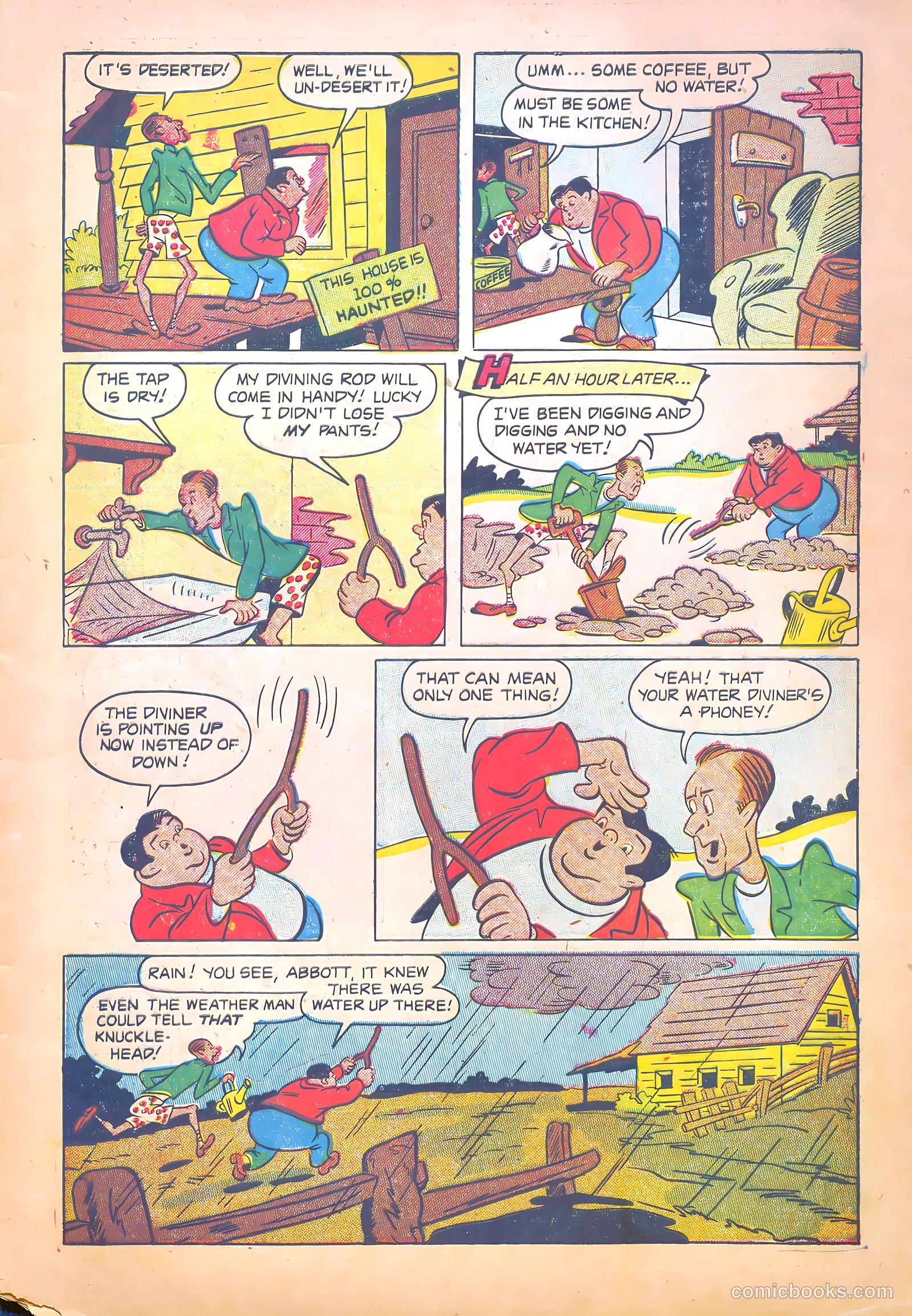 Abbott and Costello Comics #35 (1955) — page 5 of 36