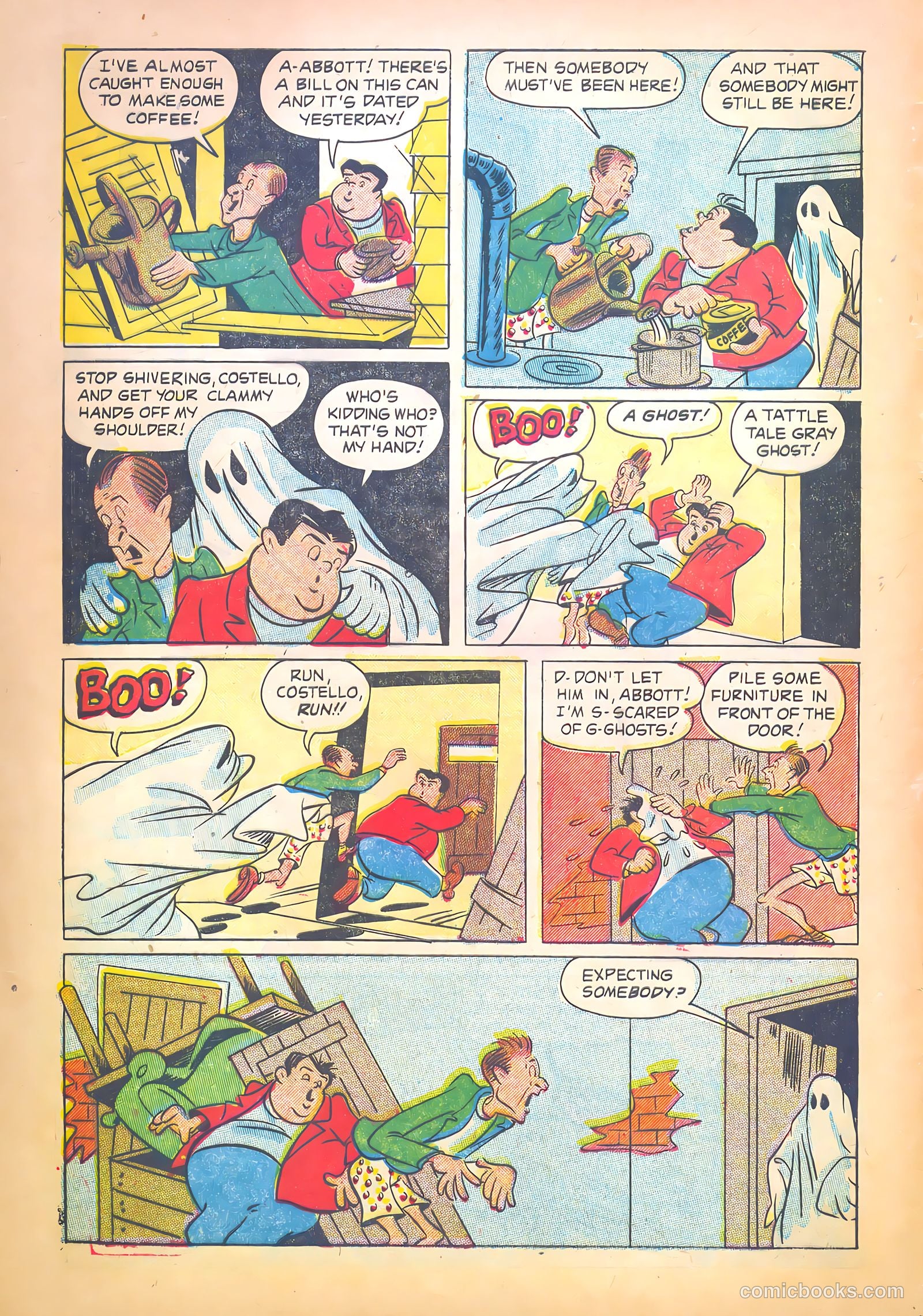 Abbott and Costello Comics #35 (1955) — page 6 of 36