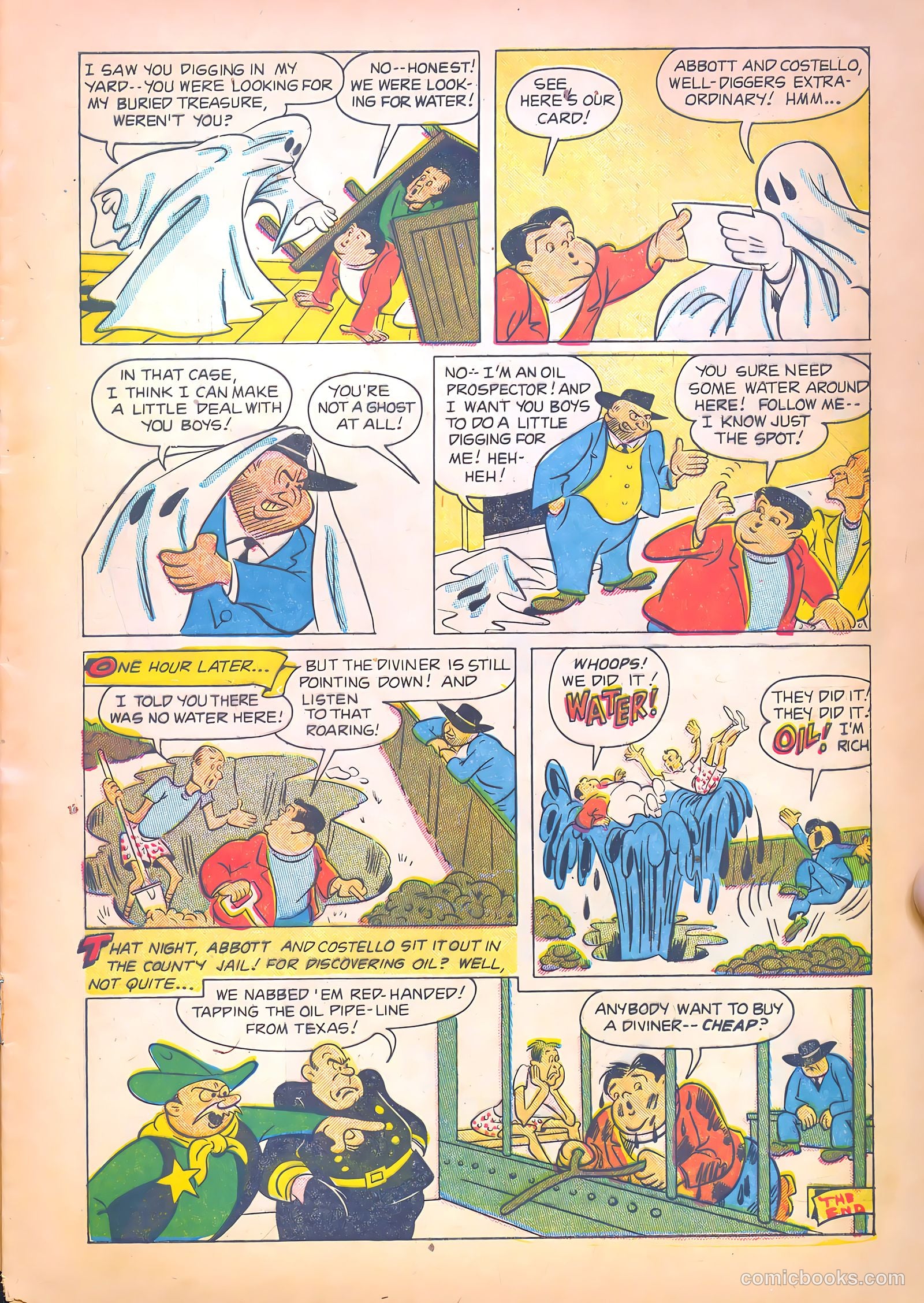 Abbott and Costello Comics #35 (1955) — page 7 of 36