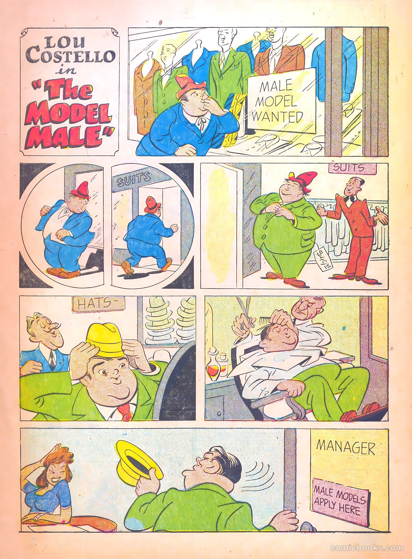 Abbott and Costello Comics #35 (1955) — page 8 of 36