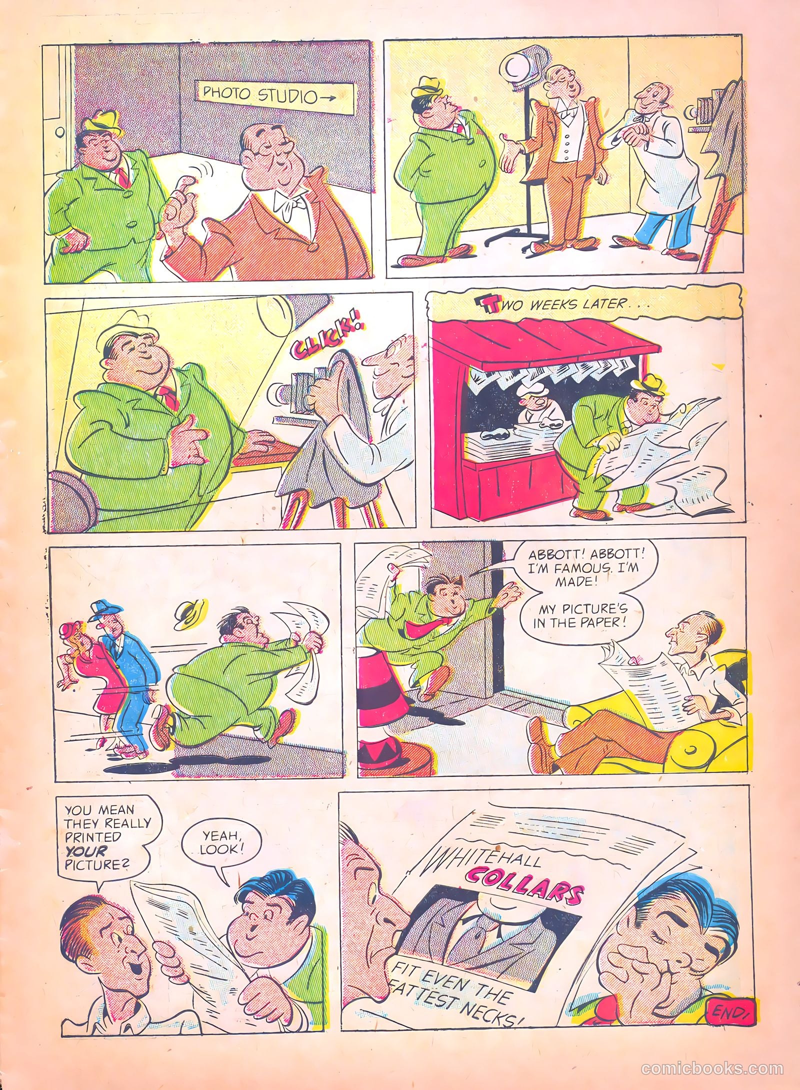 Abbott and Costello Comics #35 (1955) — page 9 of 36
