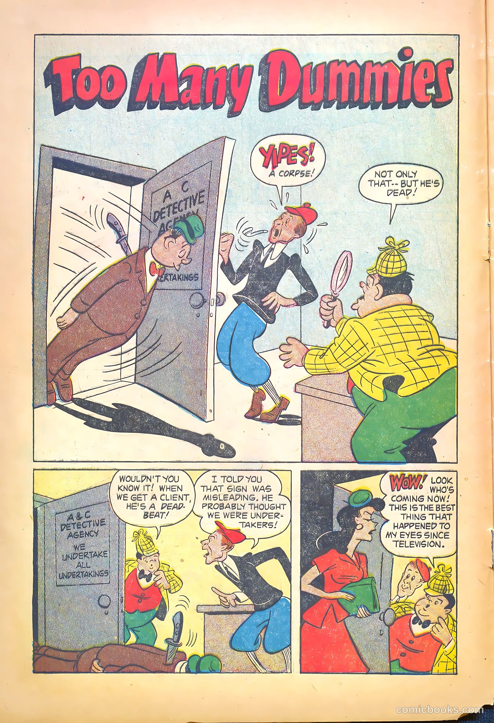 Abbott and Costello Comics #35 (1955) — page 10 of 36